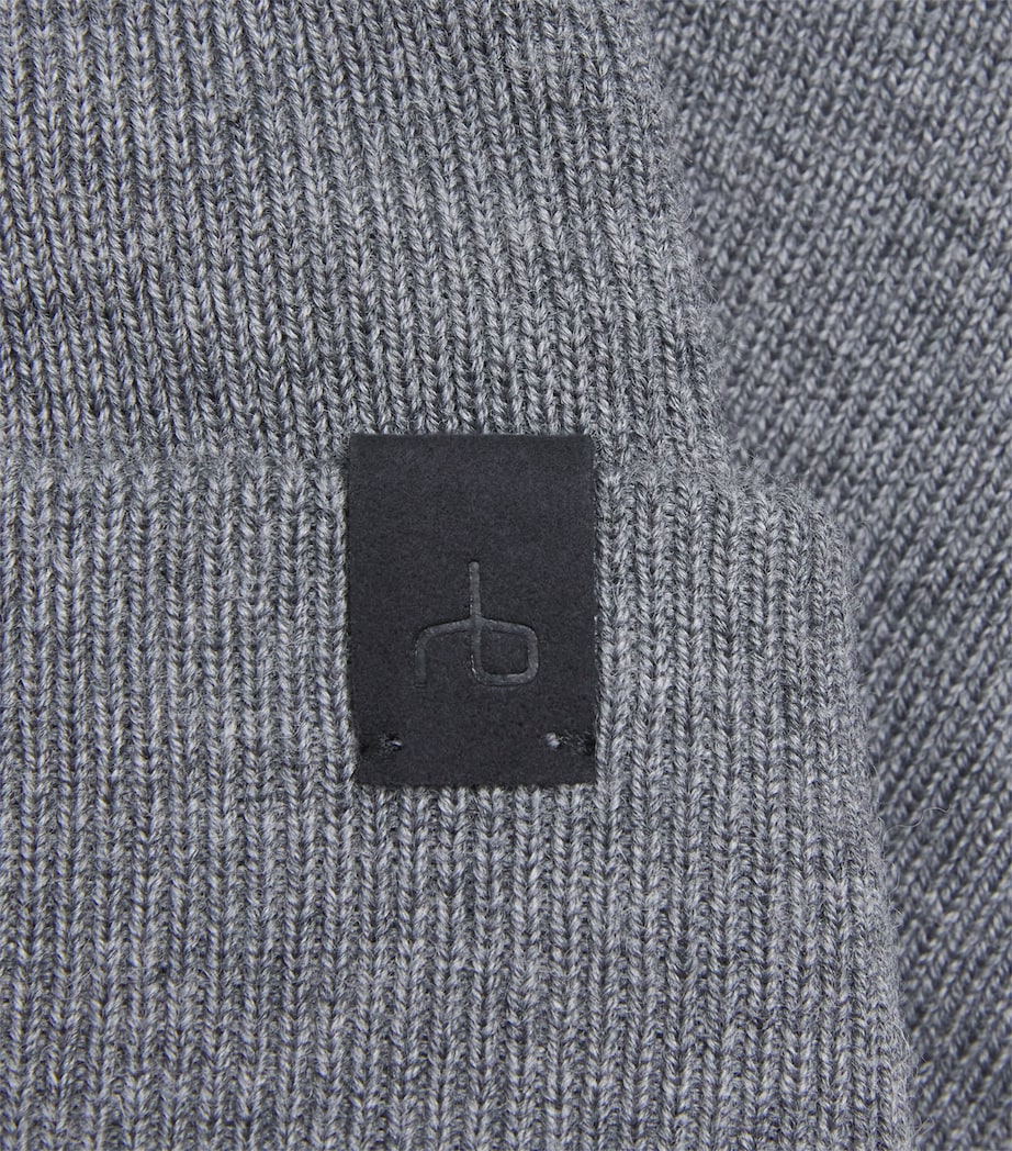 Rag & Bone Wool-Blend Addison Beanie Hthrgry Image 3