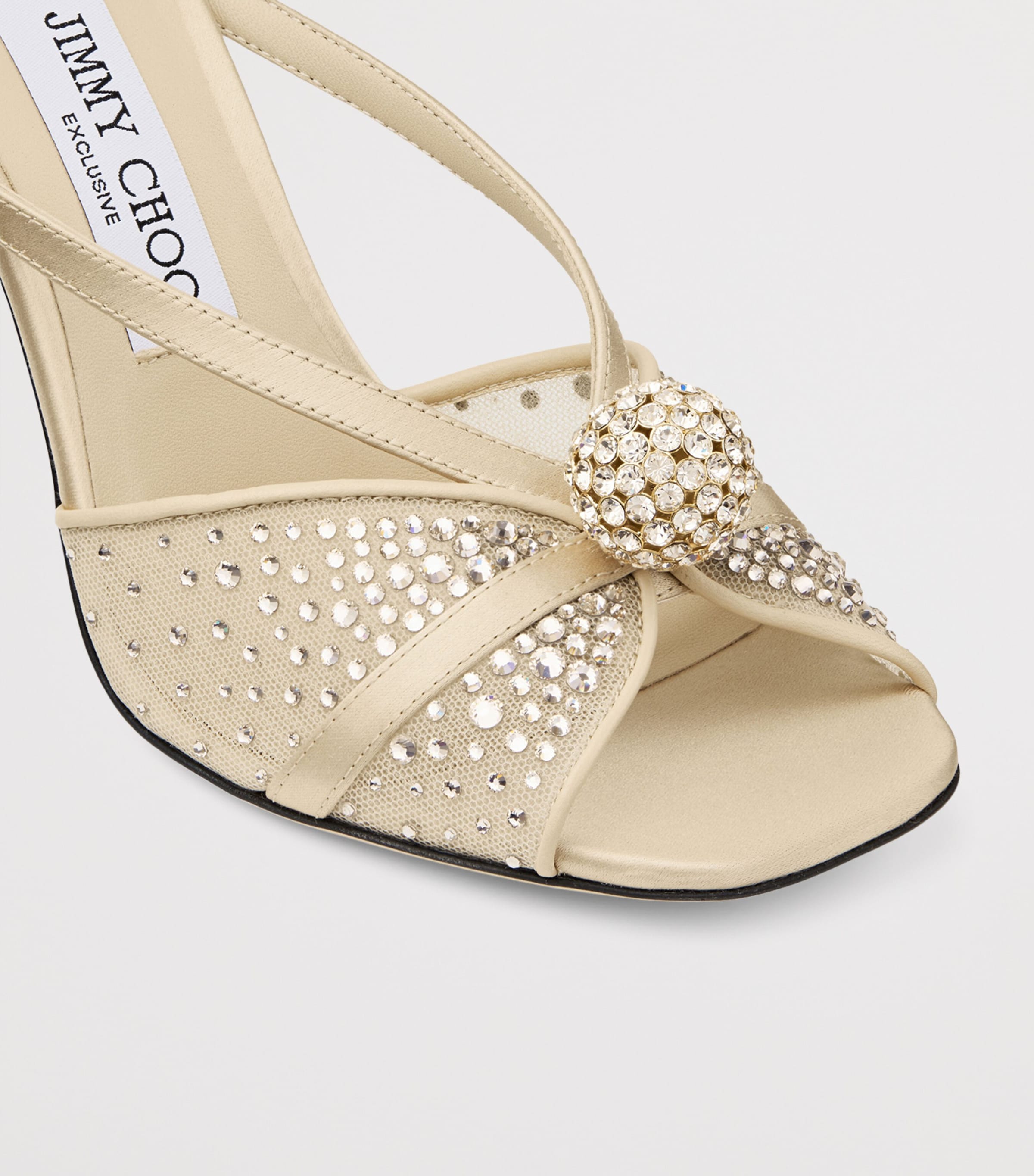 Sarai 95 Heeled Sandals LIGHT SOFT GOLD/LIGH Image 5