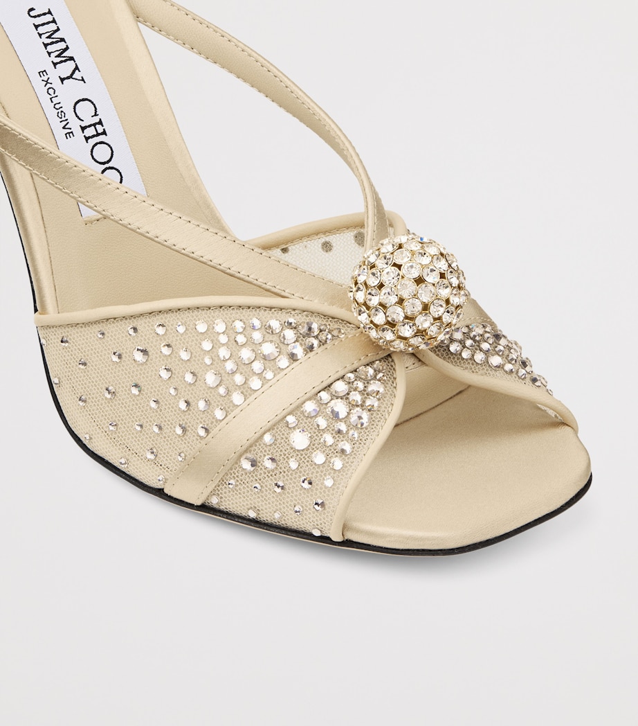 Sarai 95 Heeled Sandals LIGHT SOFT GOLD/LIGH Image 5