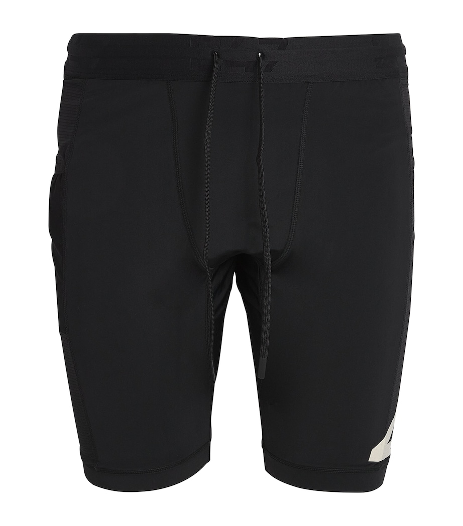 Cargo Half Tight Shorts JET BLACK Image 1
