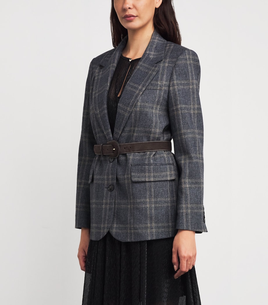 Suede Belt DARK BROWN Image 2