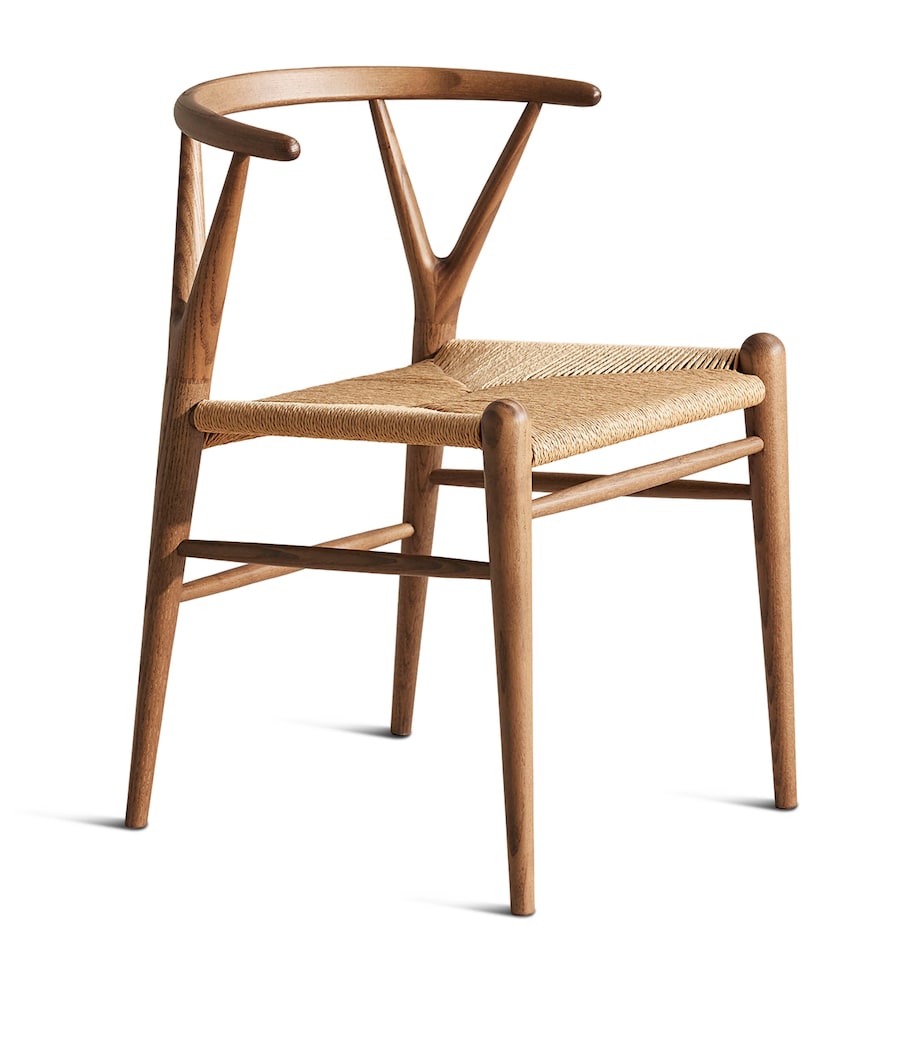 Soho Home Set of 2 Walnut Sitwell Chairs Brown Image 1