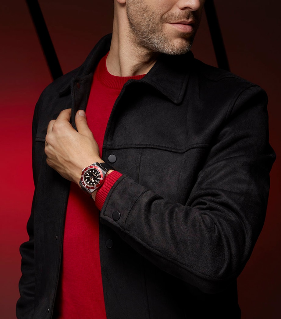 TUDOR Stainless Steel Black Bay Watch 41mm Black Image 5