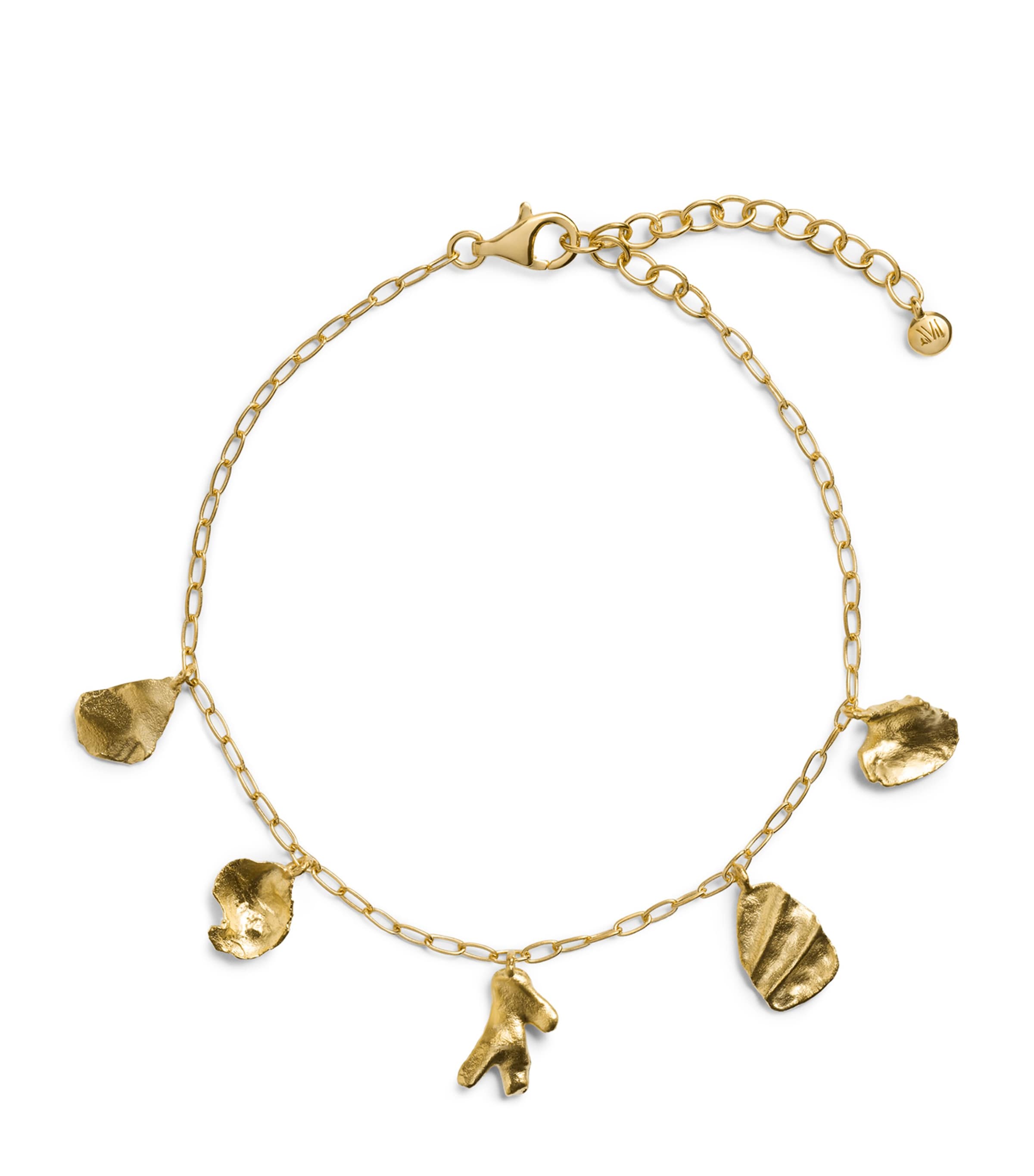 Monica Vinader Gold Vermeil Fragments Asymmetric Bracelet