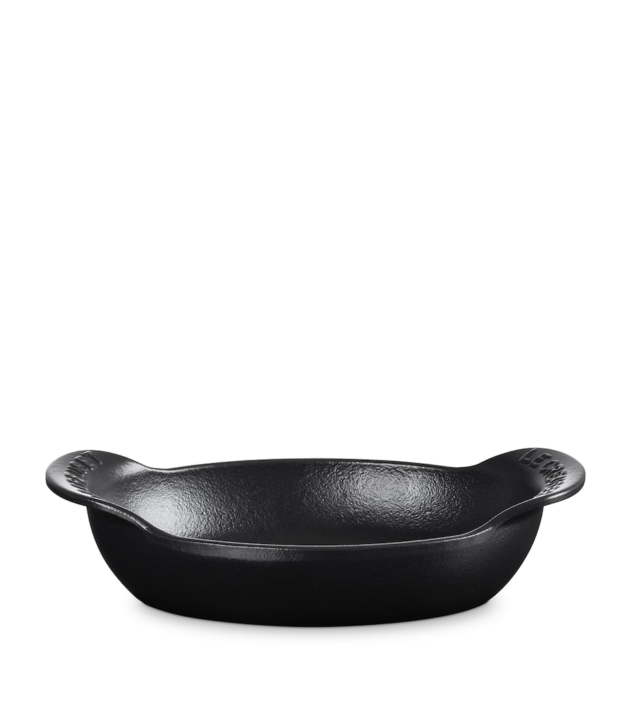 Set of 4 Cast Iron Gourmand Oval Mini Bakers (15cm) NO COLOUR Image 2