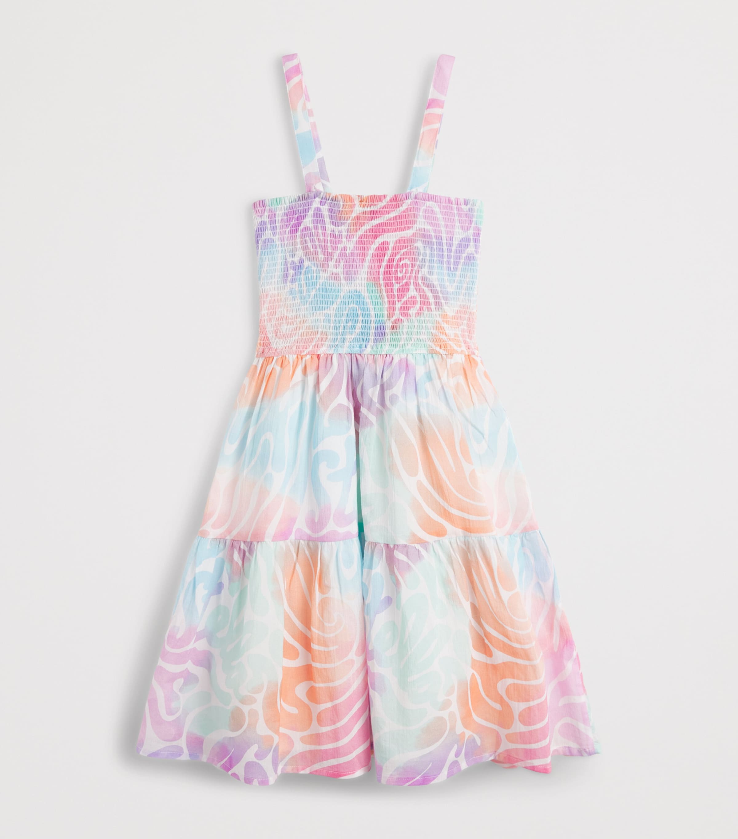 Stella McCartney Kids Cotton Abstract Print Dress (3-14+ Years) Image 2