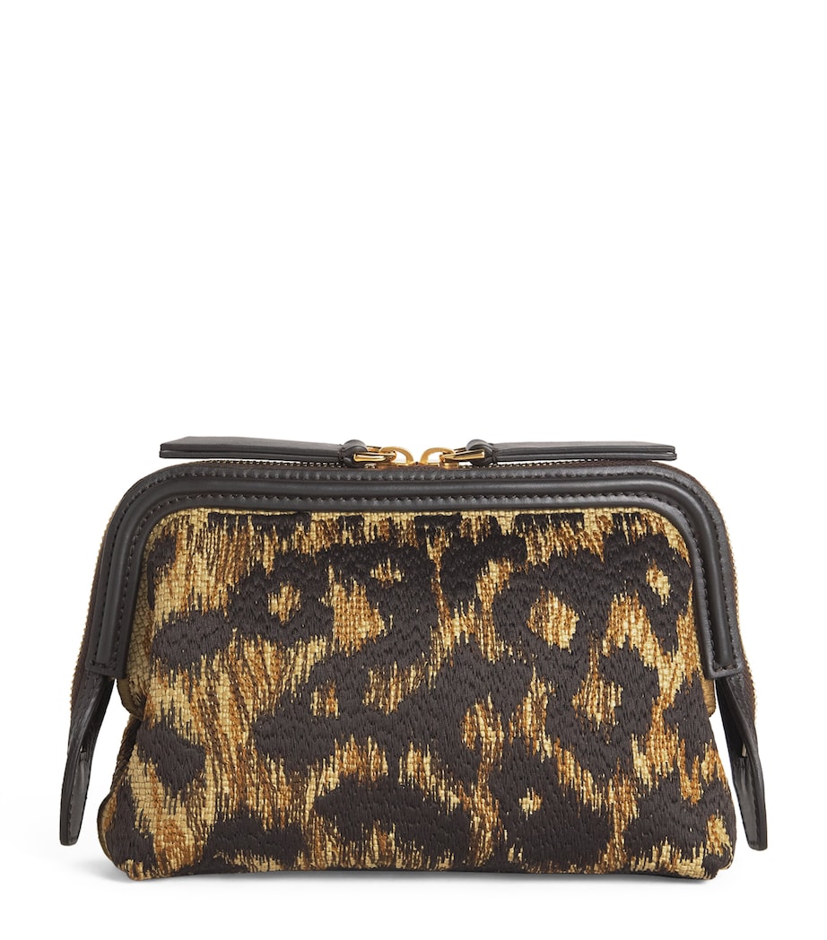Etro Raffia Embroidered Doc Cross-Body Bag Image 1