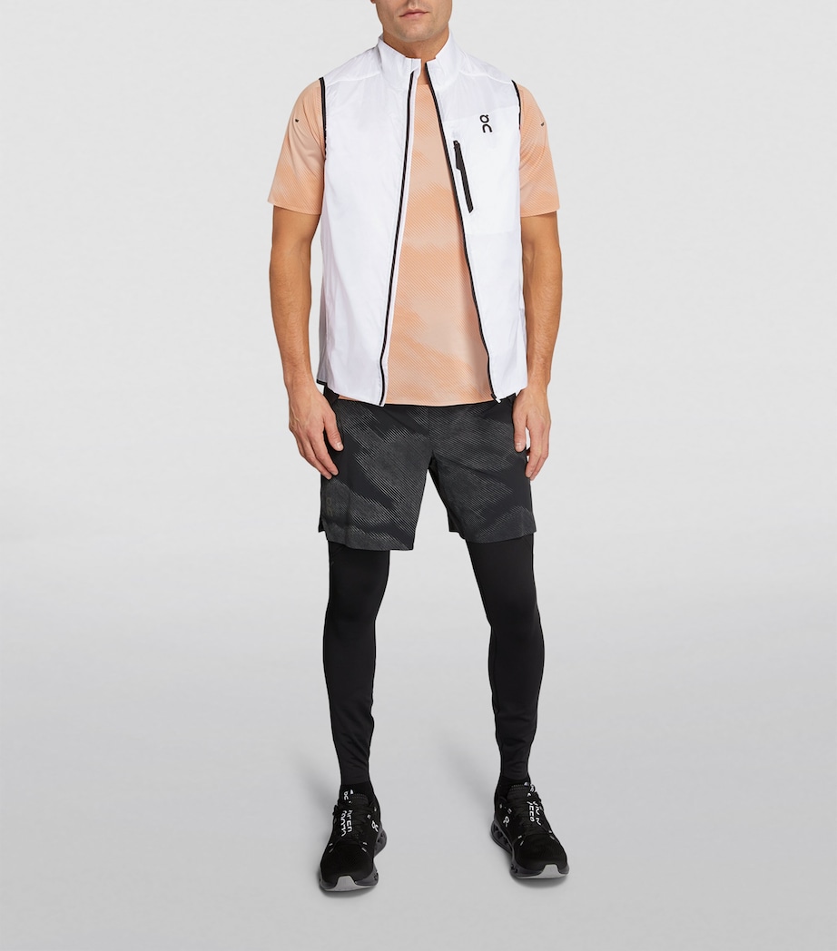 Weather Gilet UNDYED-WHITE | BLACK Image 2
