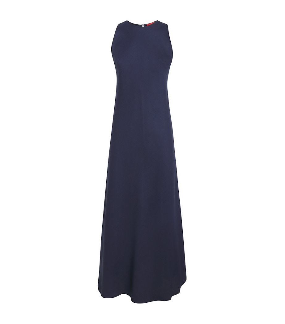 Twill Midi Dress NAVY Image 1
