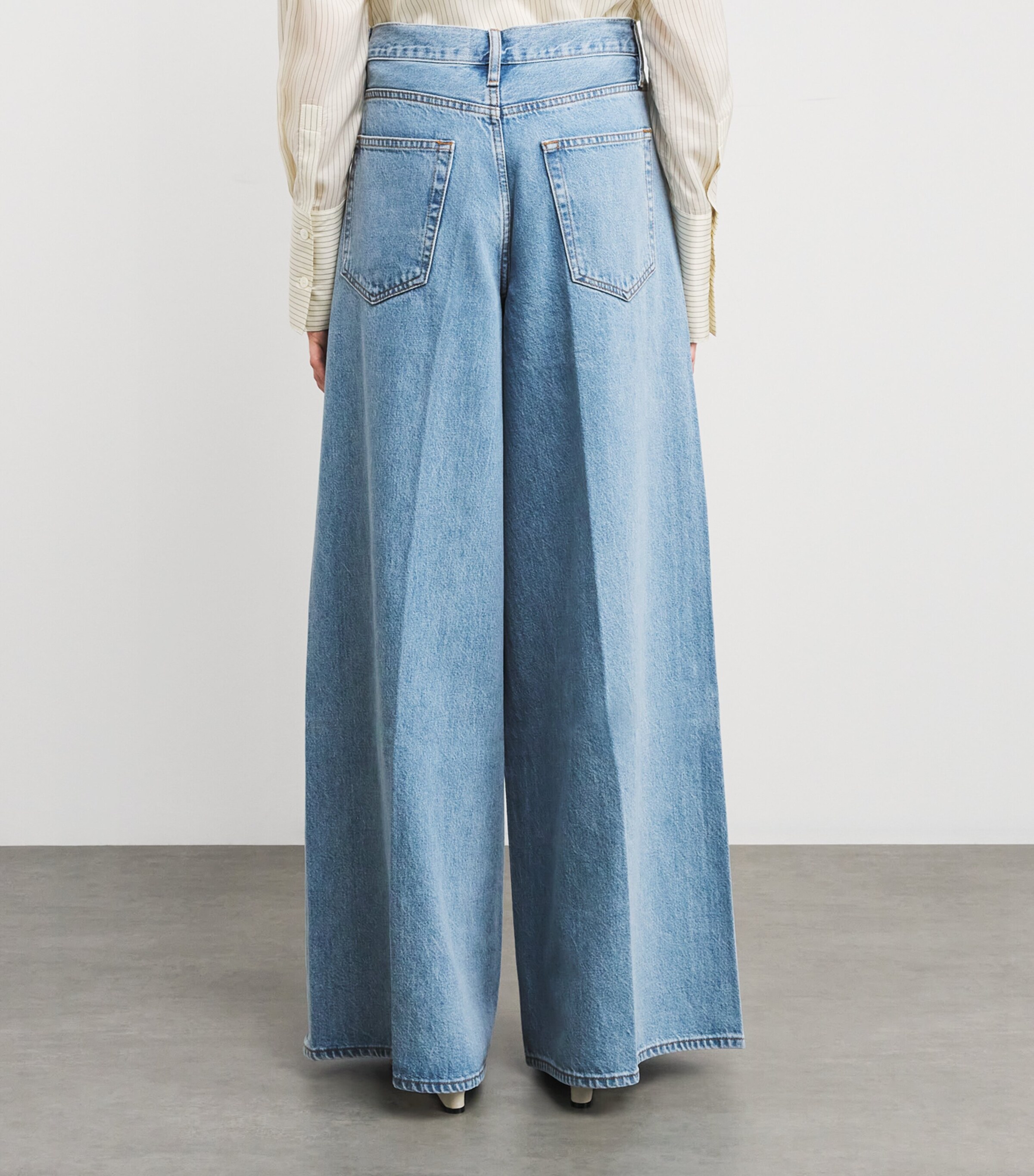 The Drape Wide-Leg Jeans SWEETHEART Image 4