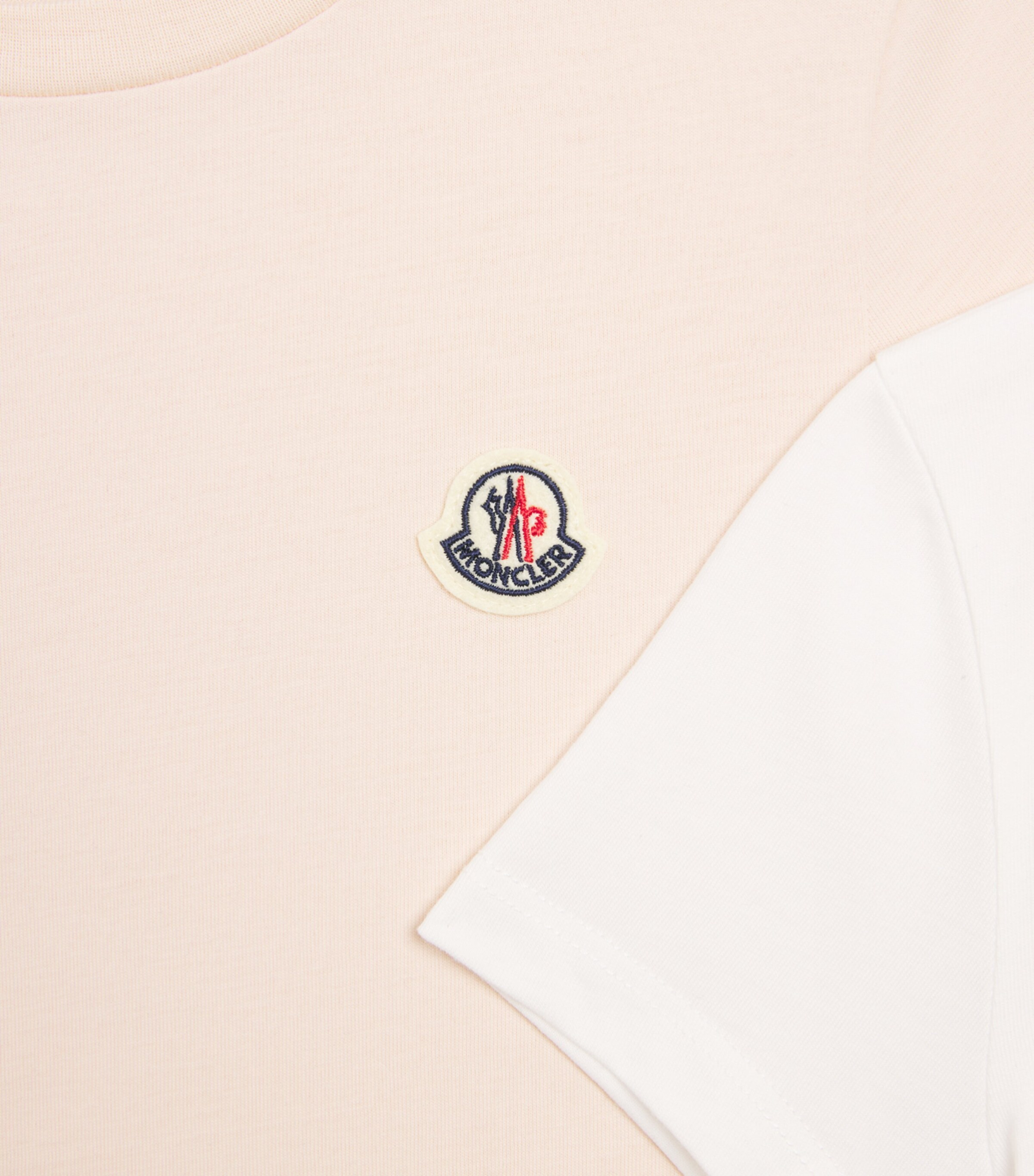 Moncler Enfant Set of 3 Cotton Logo-Patch T-Shirts (4-6 Years) Image 3