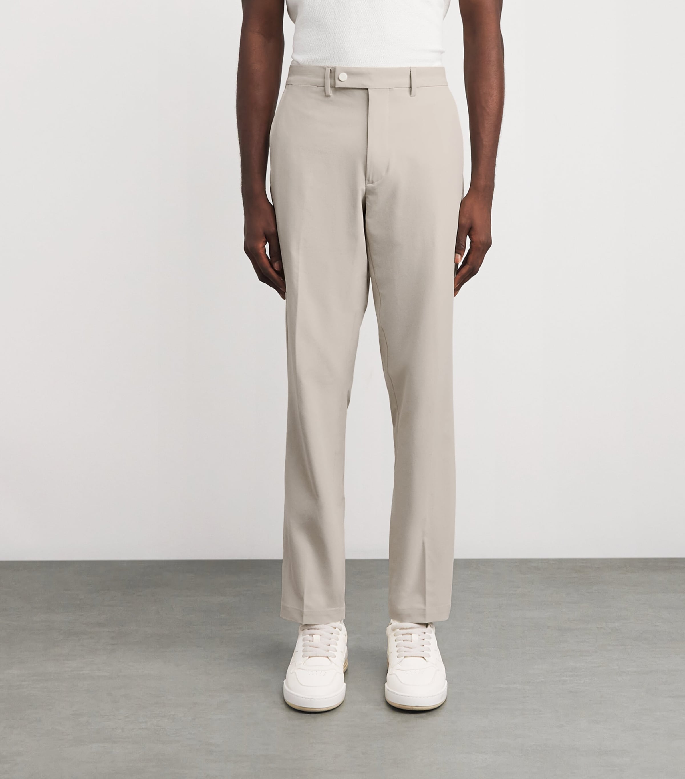 Straight Performance Trousers BASIC SAND Image 3