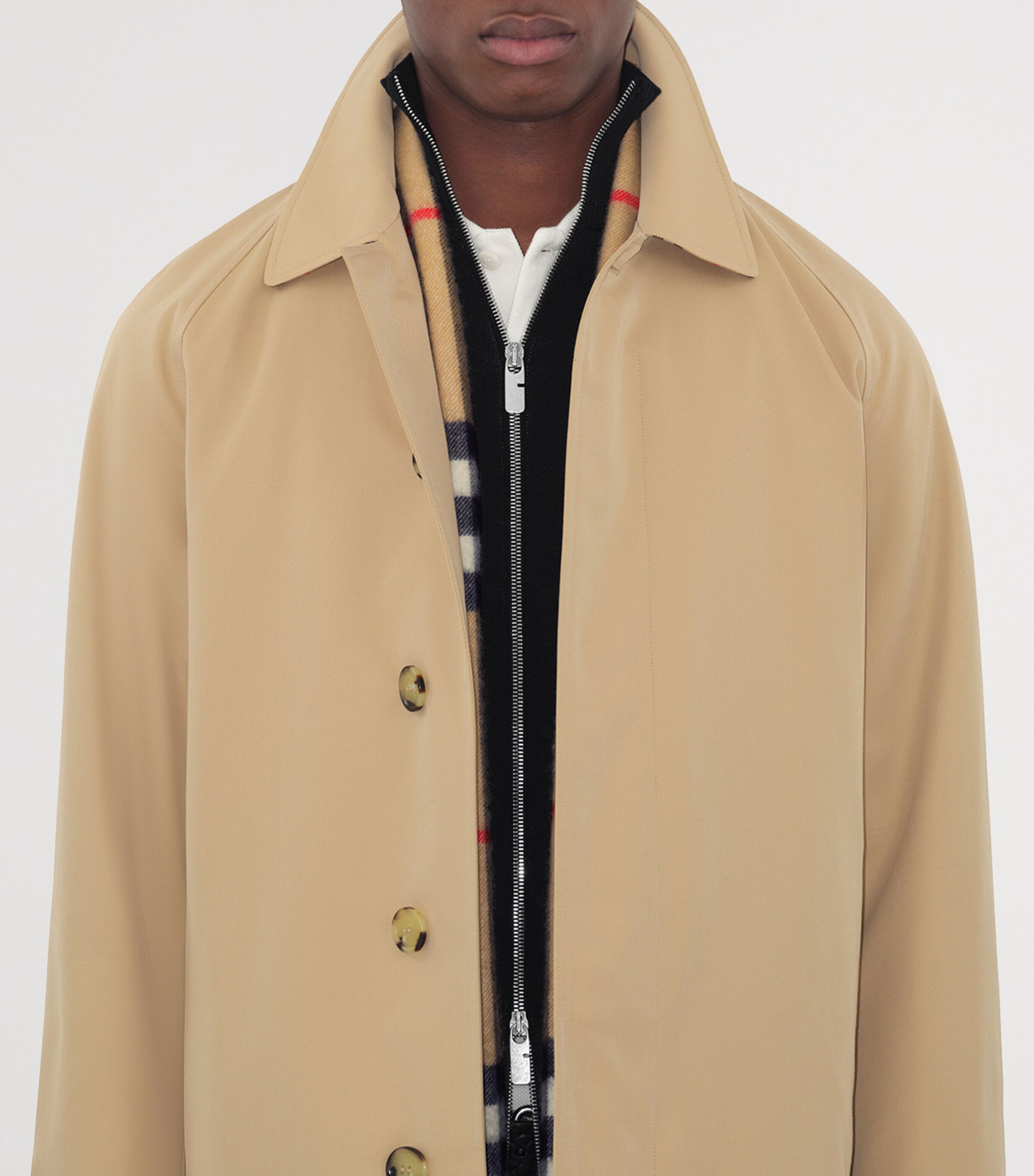 Mid-Length Camden Heritage Car Coat HONEY Image 5