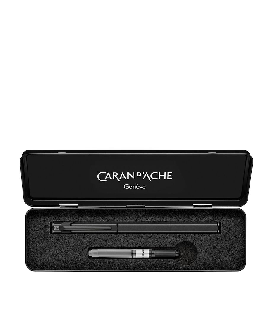 Caran d'Ache Black Edition Fountain Pen Black Image 2