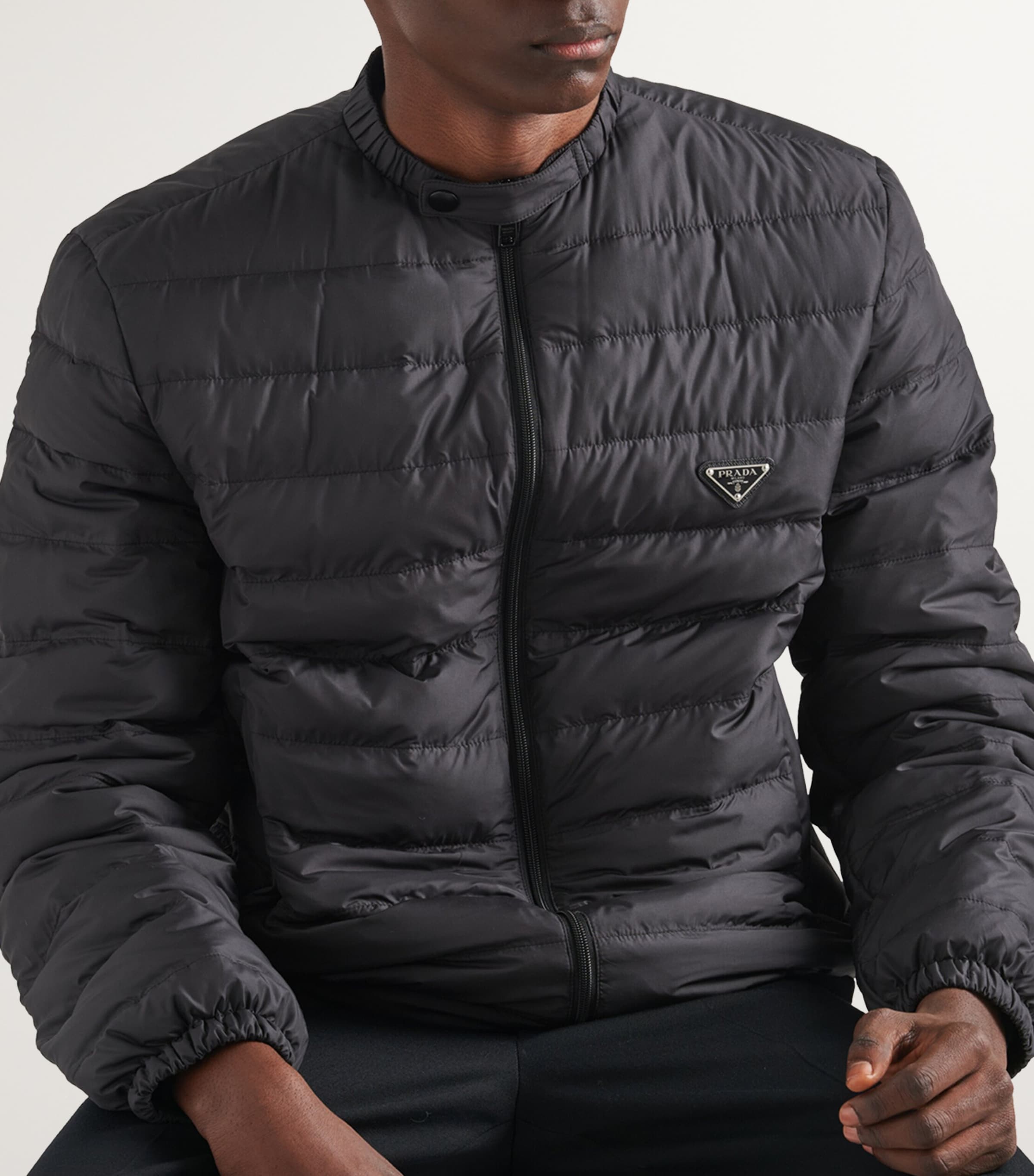 Prada Mens Down Puffer Jacket Image 3