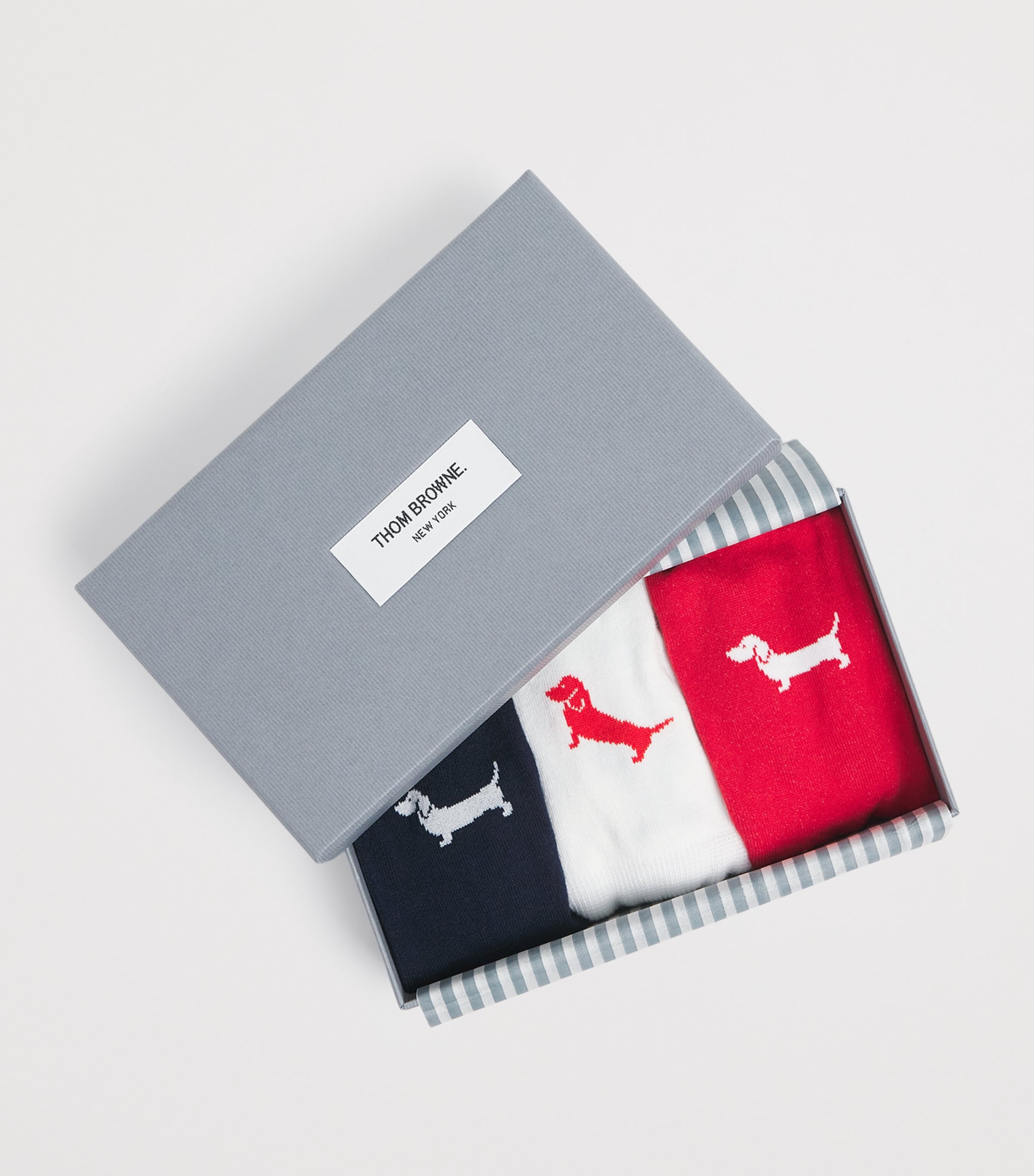 Pack of 3 Mid-Calf Socks (2-10 Years) RWBWHT Image 2