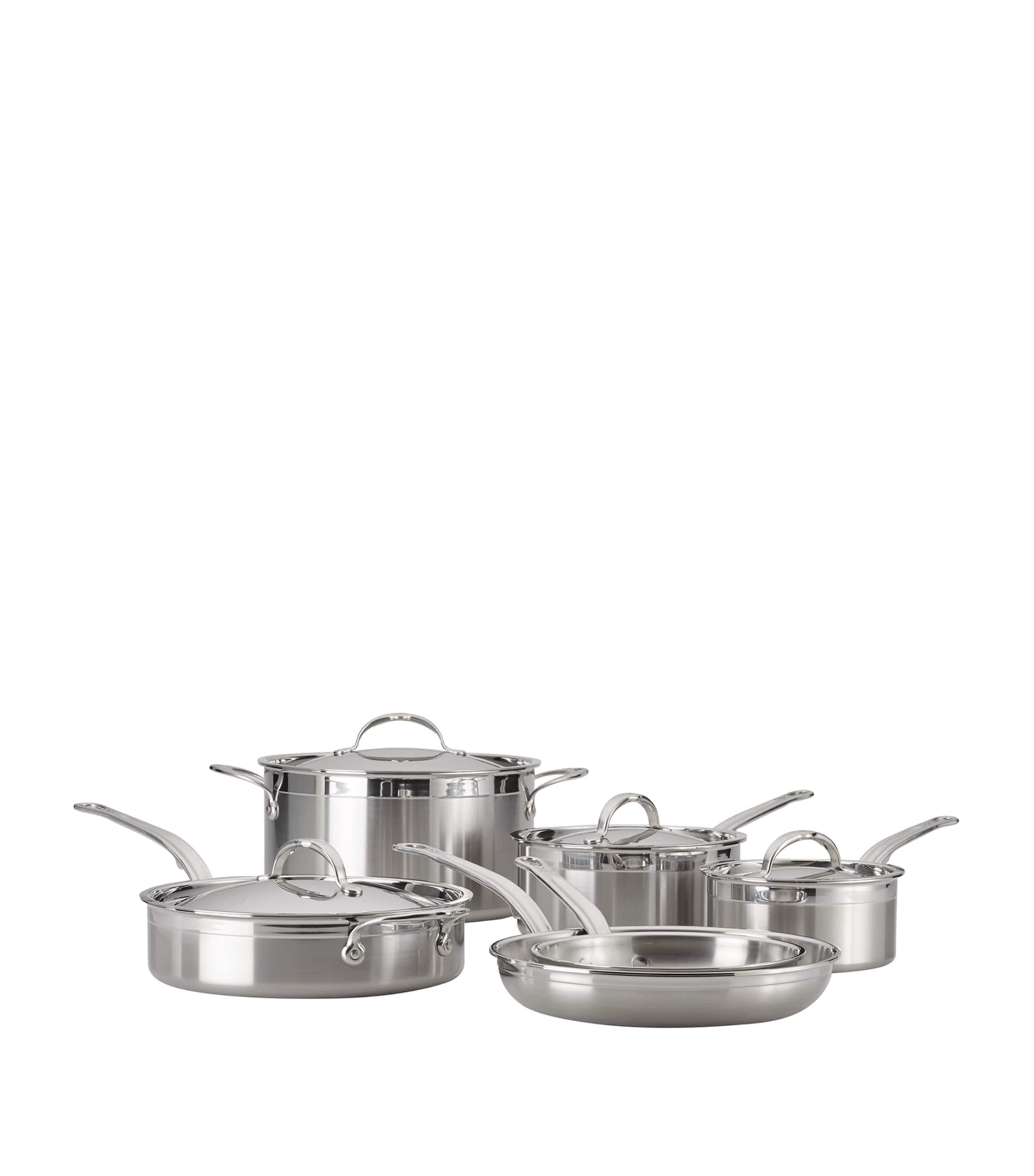 ProBond 10-Piece Cookware Set STAINLESS STEEL Image 1