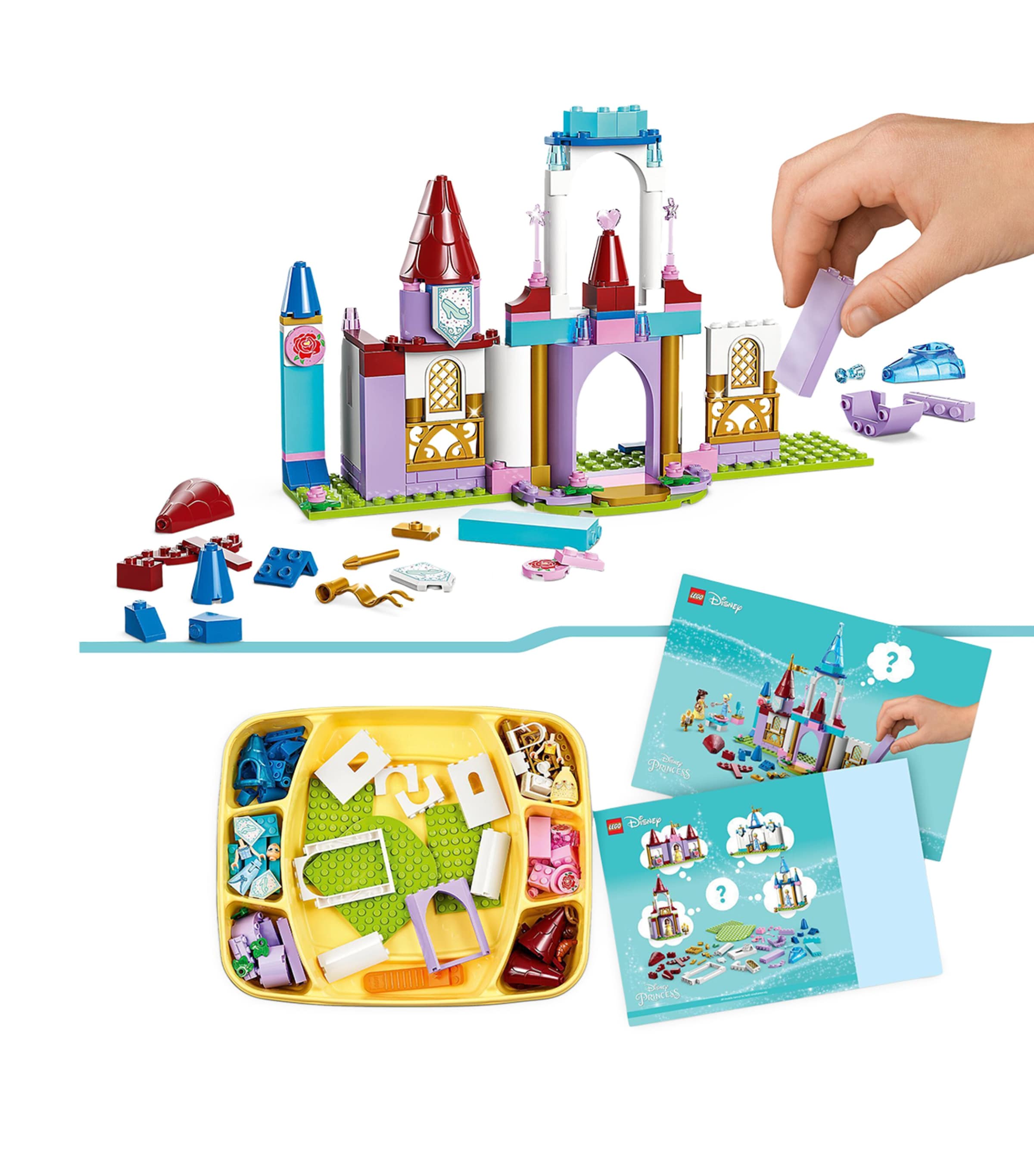 Lego Disney Princess Creative Castle Set 43219 Harrods UK - Main Image