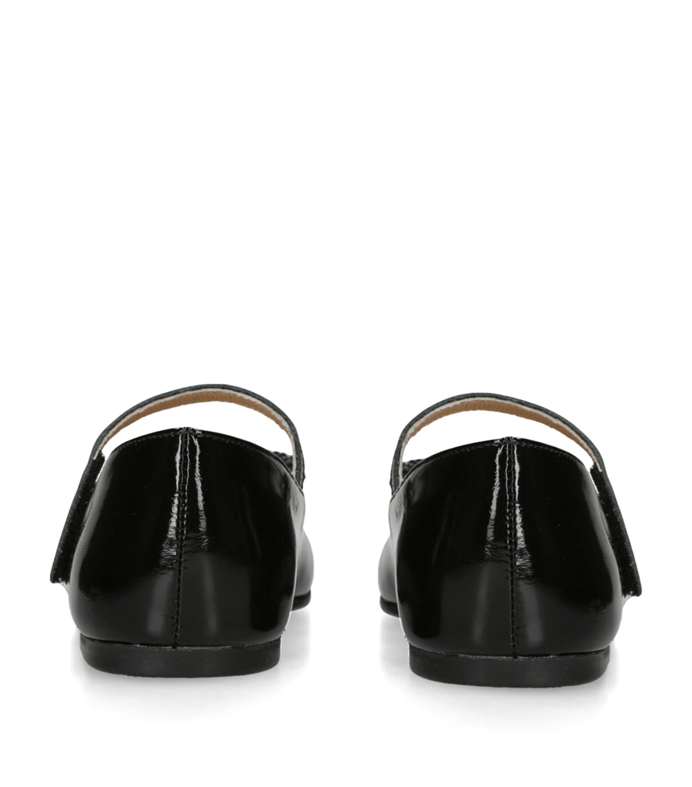 BabyWalker Crystal Bow Ballet Flats Black Image 2