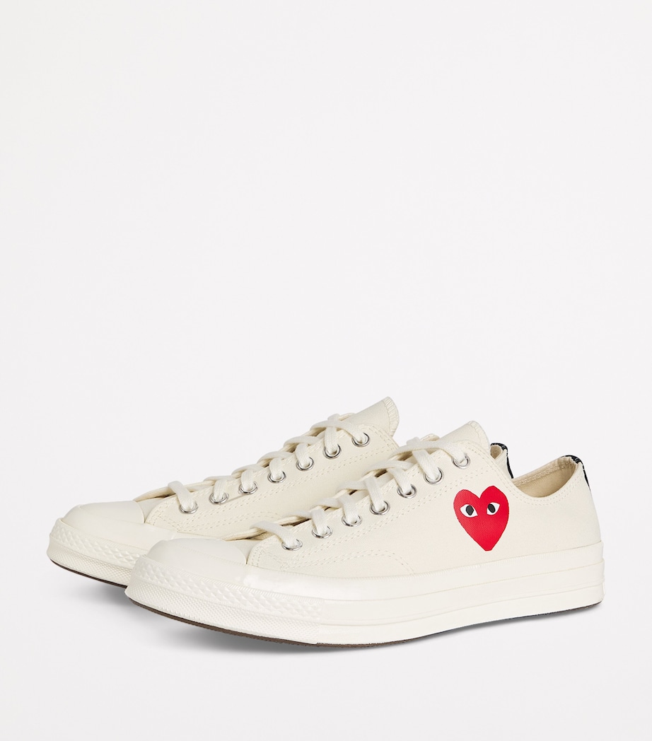 x Converse Heart Chuck Taylor All Star '70 Low-Top Sneakers WHITE Image 3