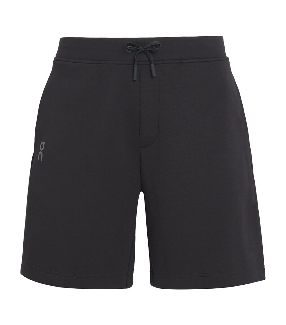 On Mens Focus Tech Shorts Black Image 1
