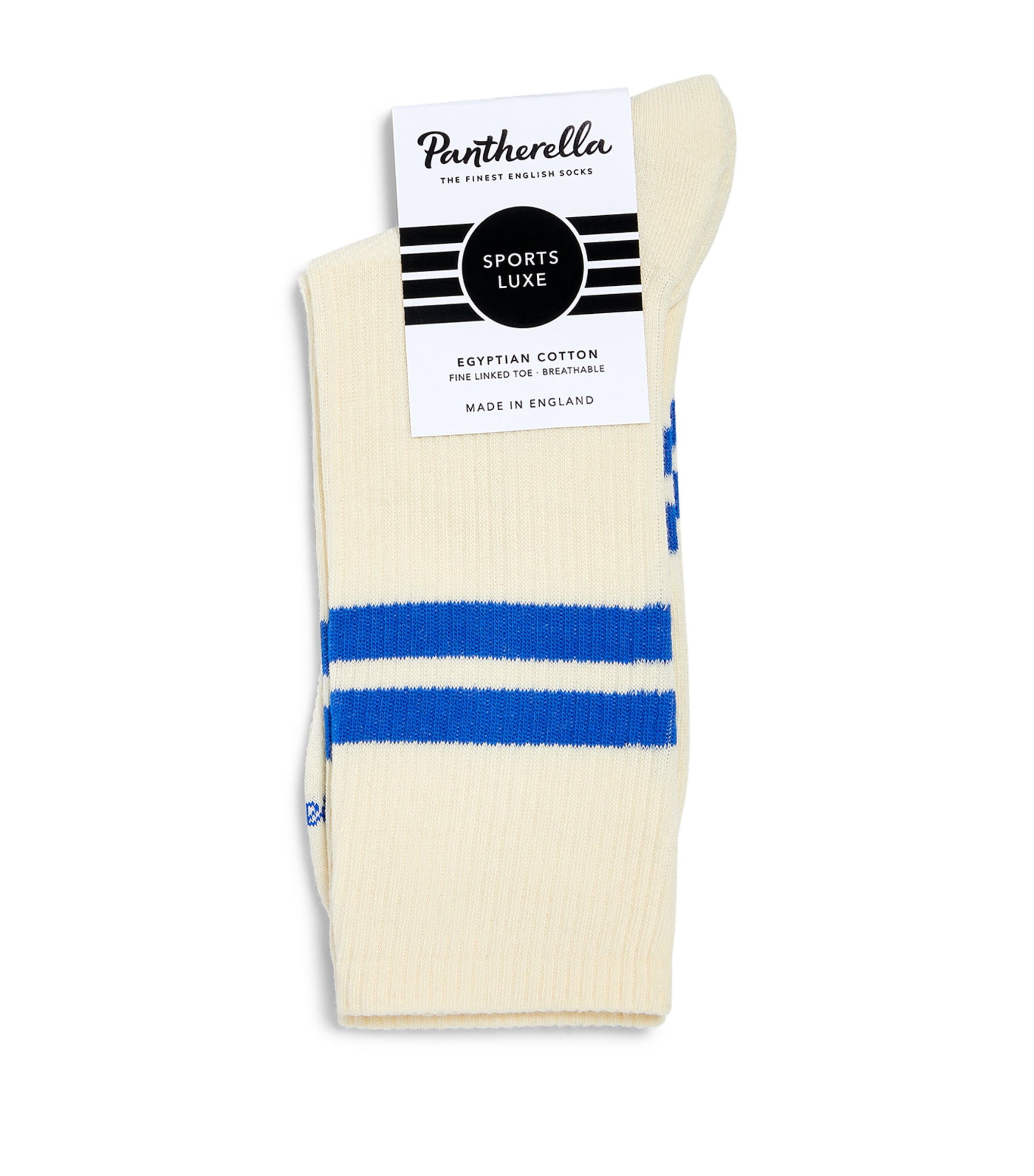 Striped Socks 01 CREAM Image 1