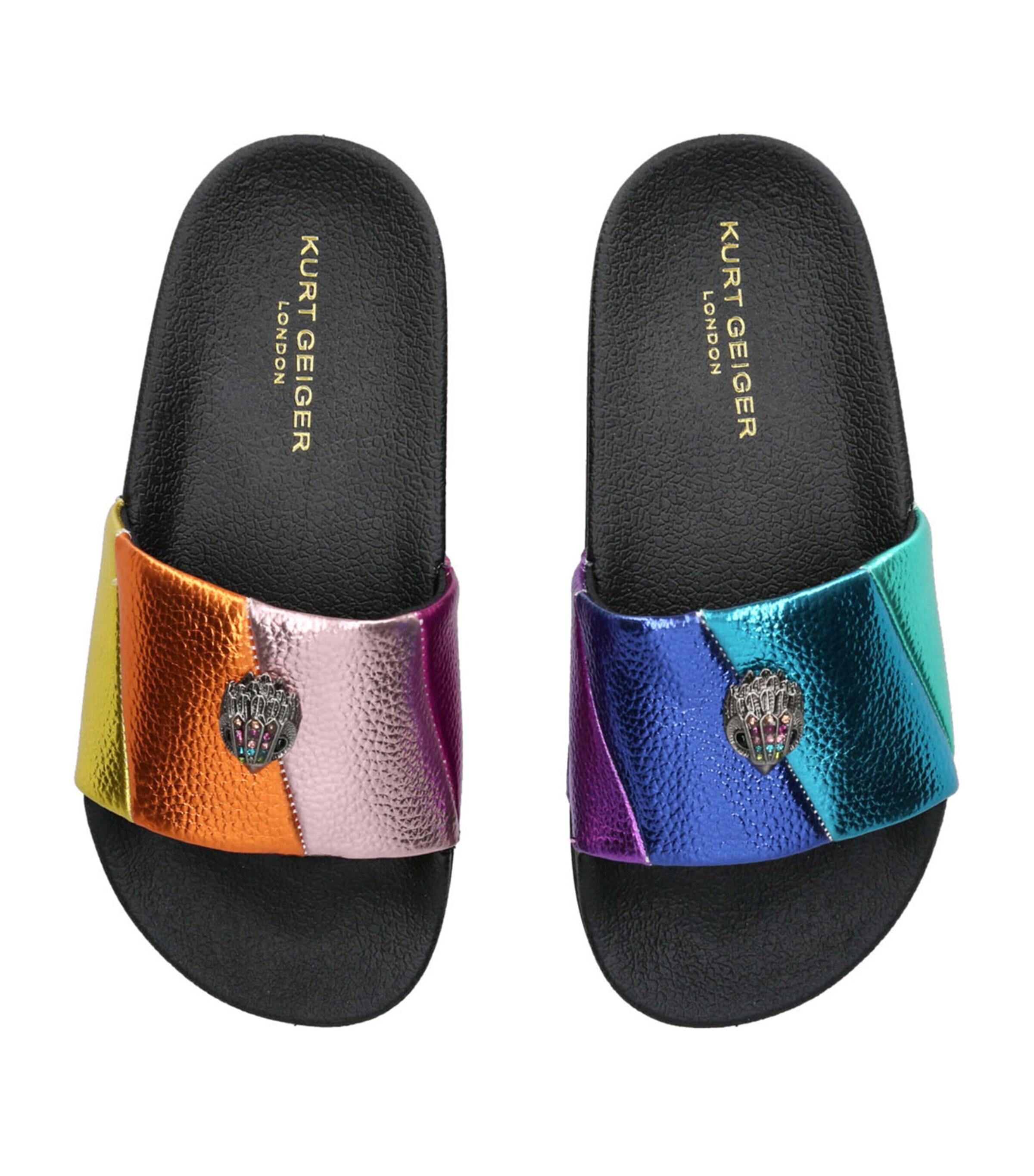 Kurt Geiger London Mini Meena Eagle Slides Mult/other Image 4