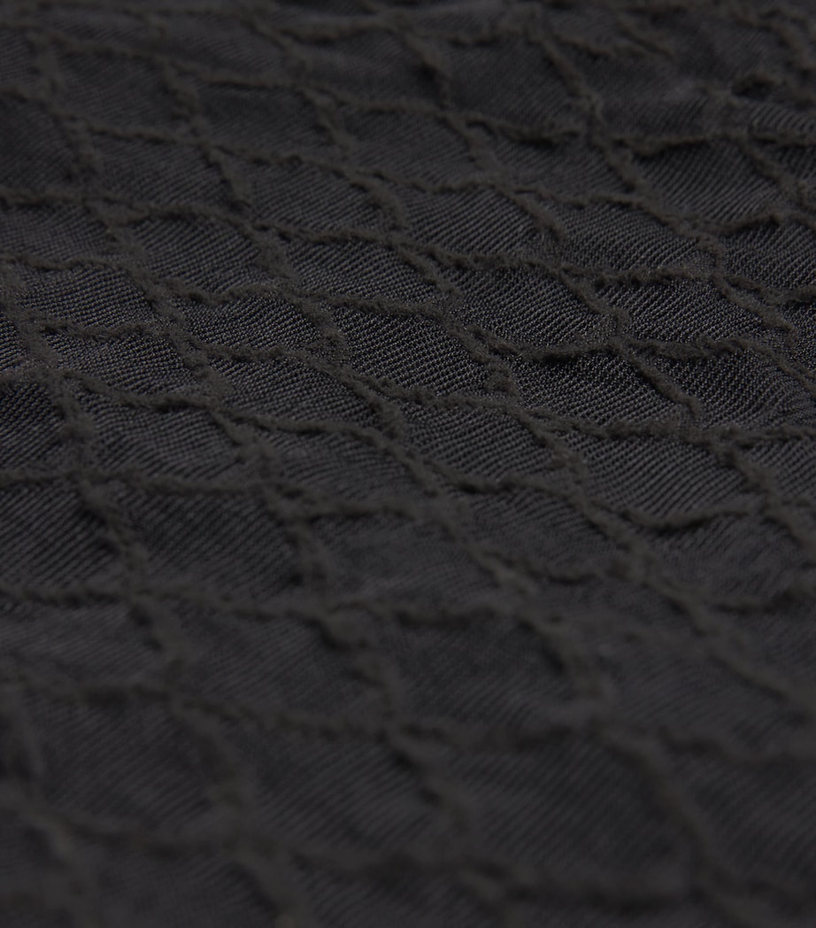 Velvet Net Illusion Bodysuit 9180 BLACK/BLAC Image 5