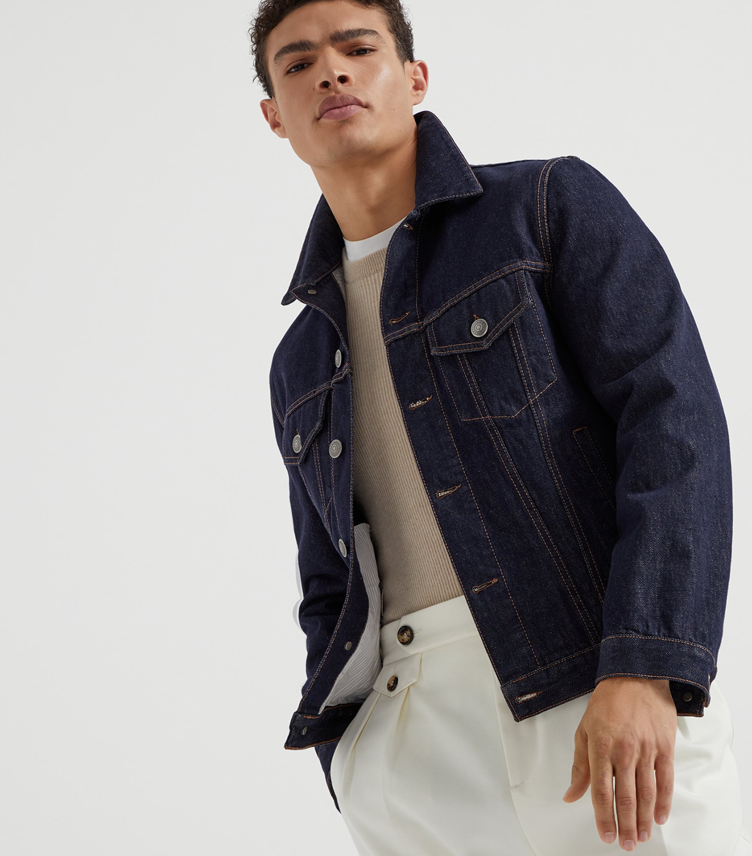 Cashmere Ribbed Sweater CS396 Image 5