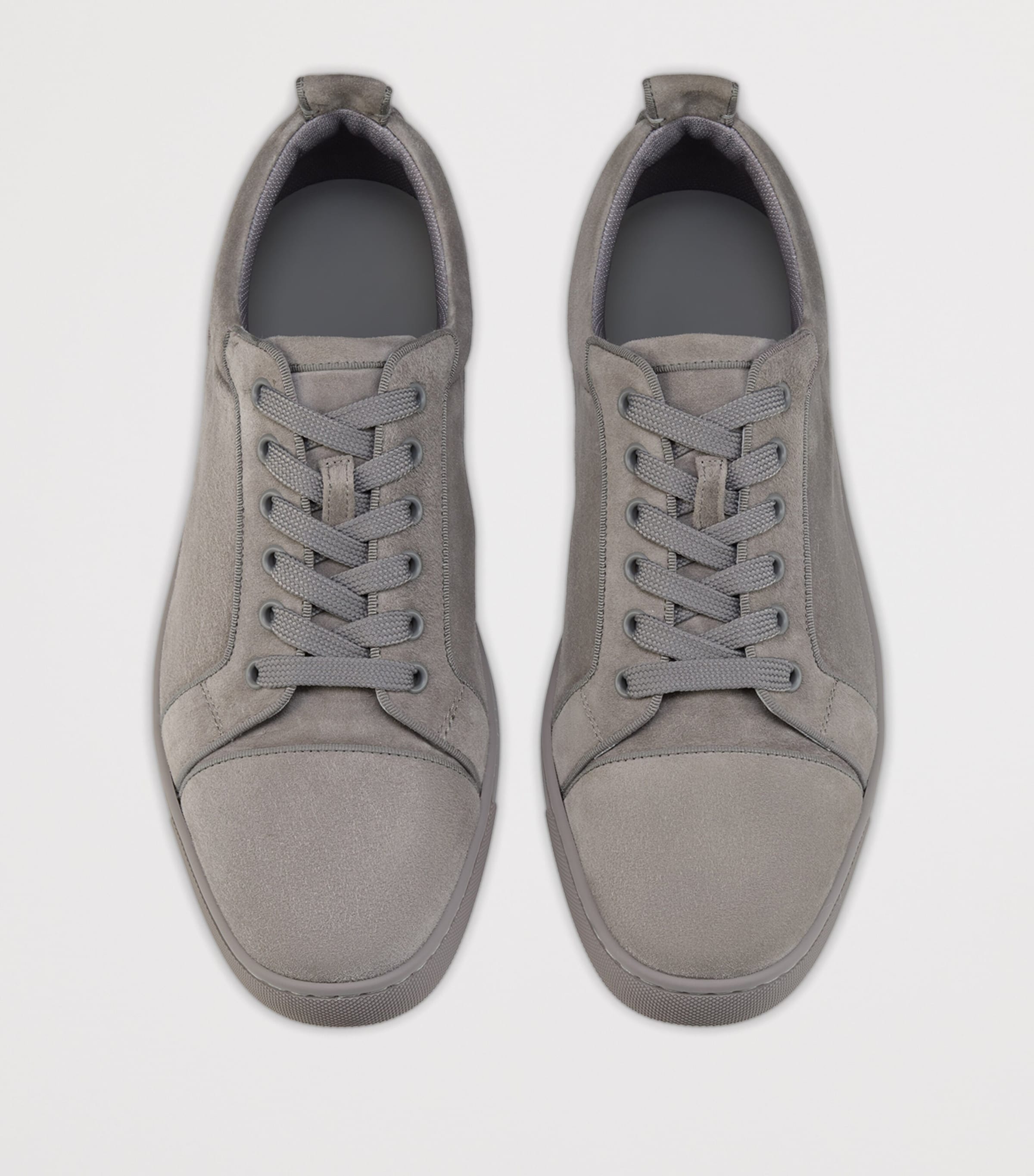 Christian Louboutin Louis JR Canopy Suede Sneakers Image 4