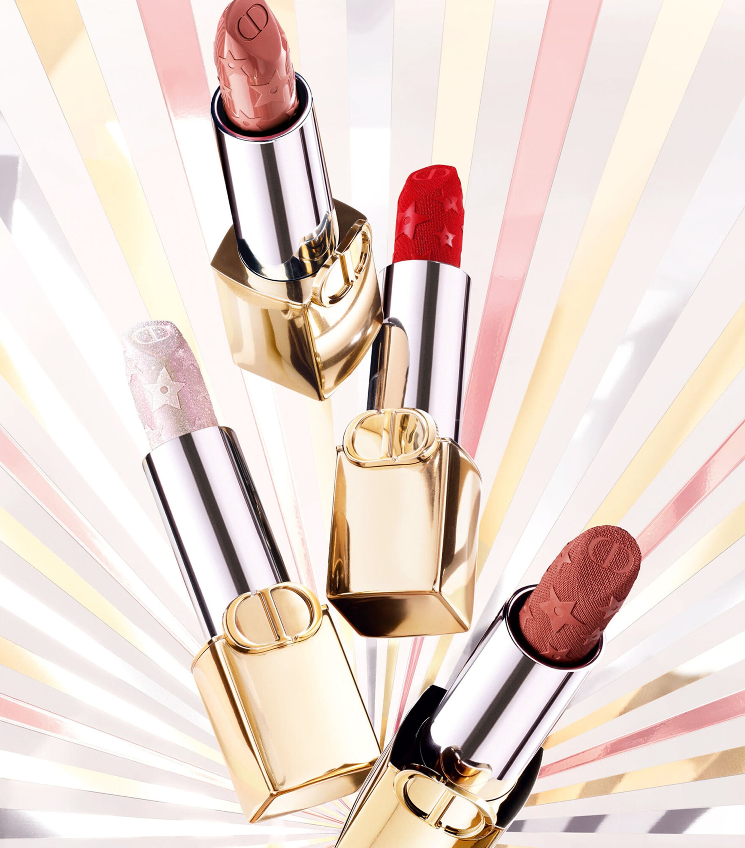 Rouge Dior Couture Satin Lipstick 010 CRYSTAL Image 4