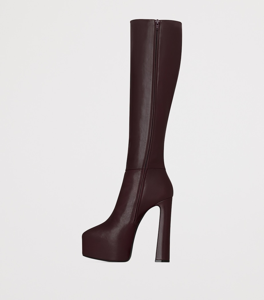 Leather Nico Platform Boots 105 6619 Image 4