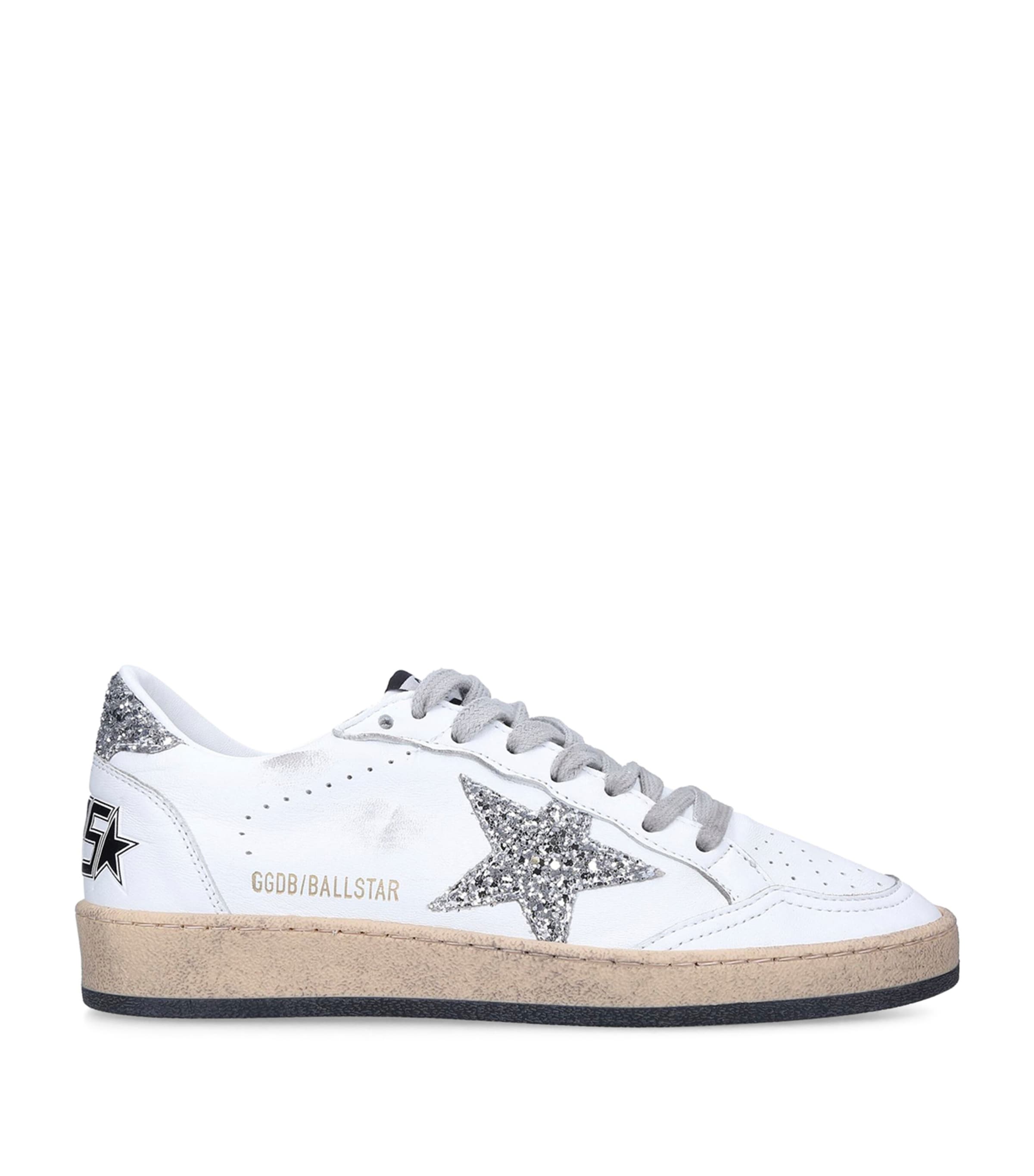 スニーカー GOLDEN GOOSE DELUXE BRAND Ball Star low-top leather sneakers Golden Goose Deluxe Brand Women's Ball Star Low Top Sneakers