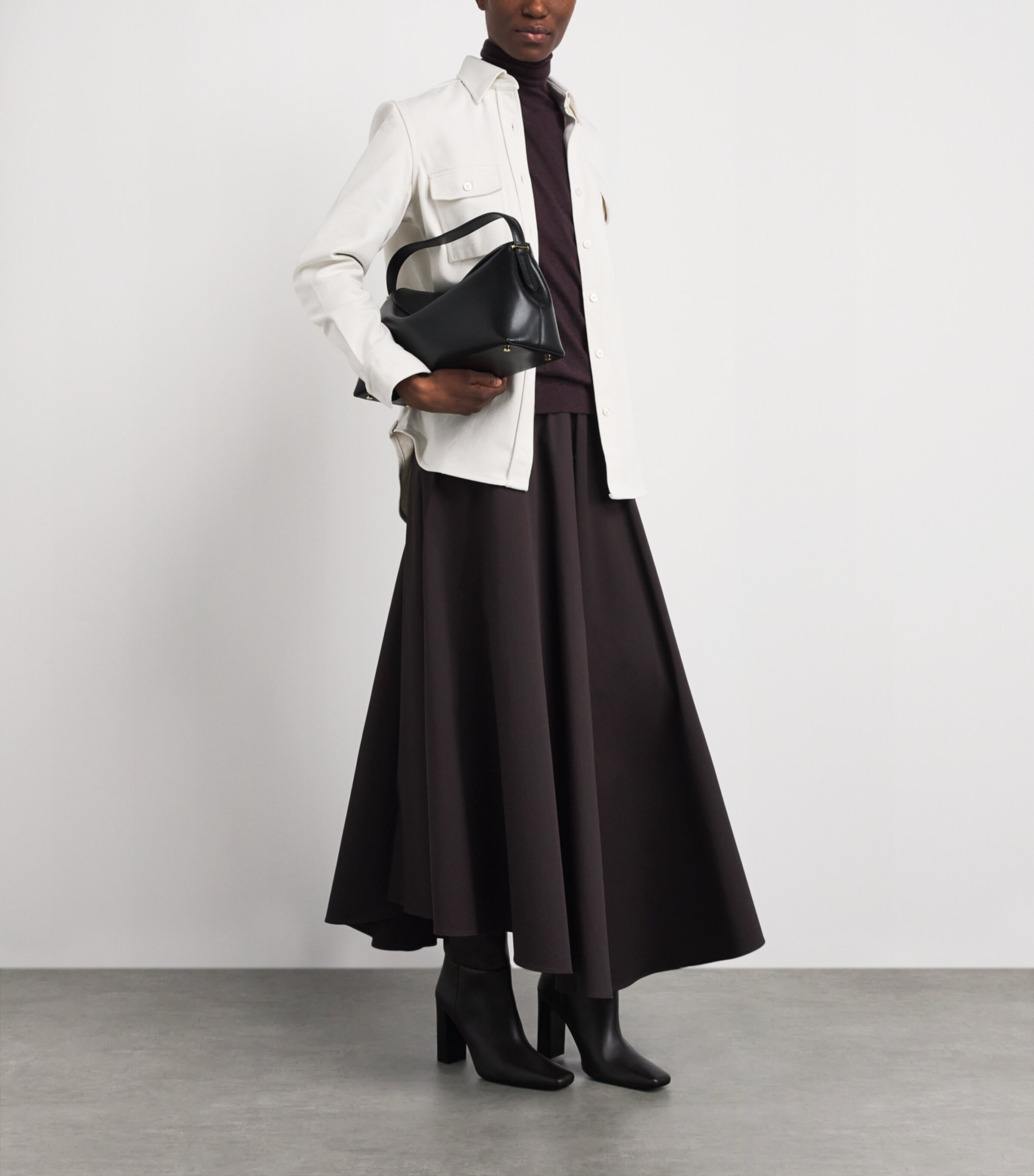 Brioni Womens Cashmere-Silk Rollneck Sweater Image 2