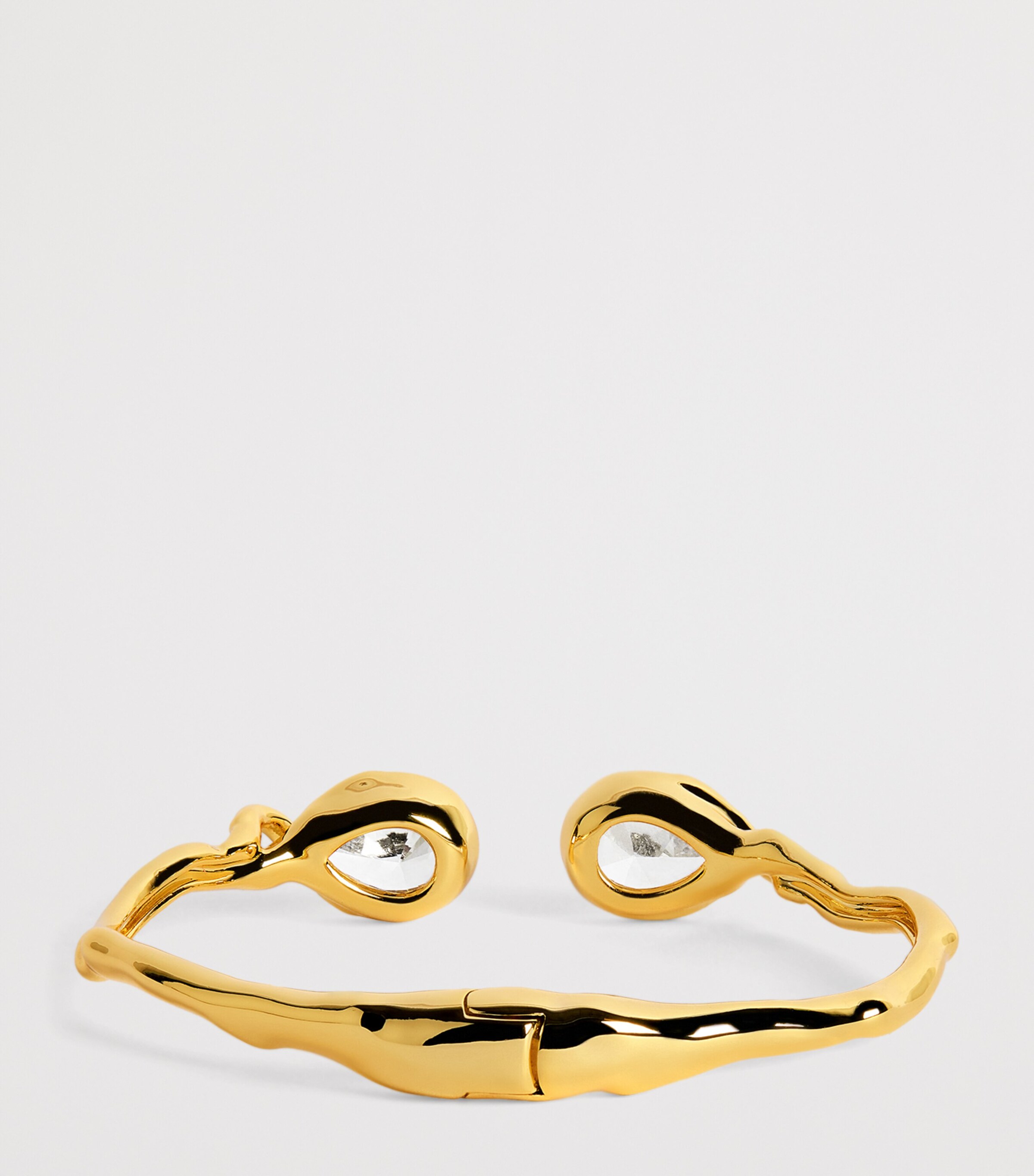 Alexis Bittar Gold-Plated Astarales Hinge Bracelet Gold Image 3