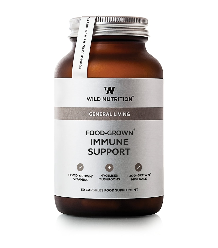 Wild Nutrition General Living Food-Grown Immune Support (60 Capsules) Image 1