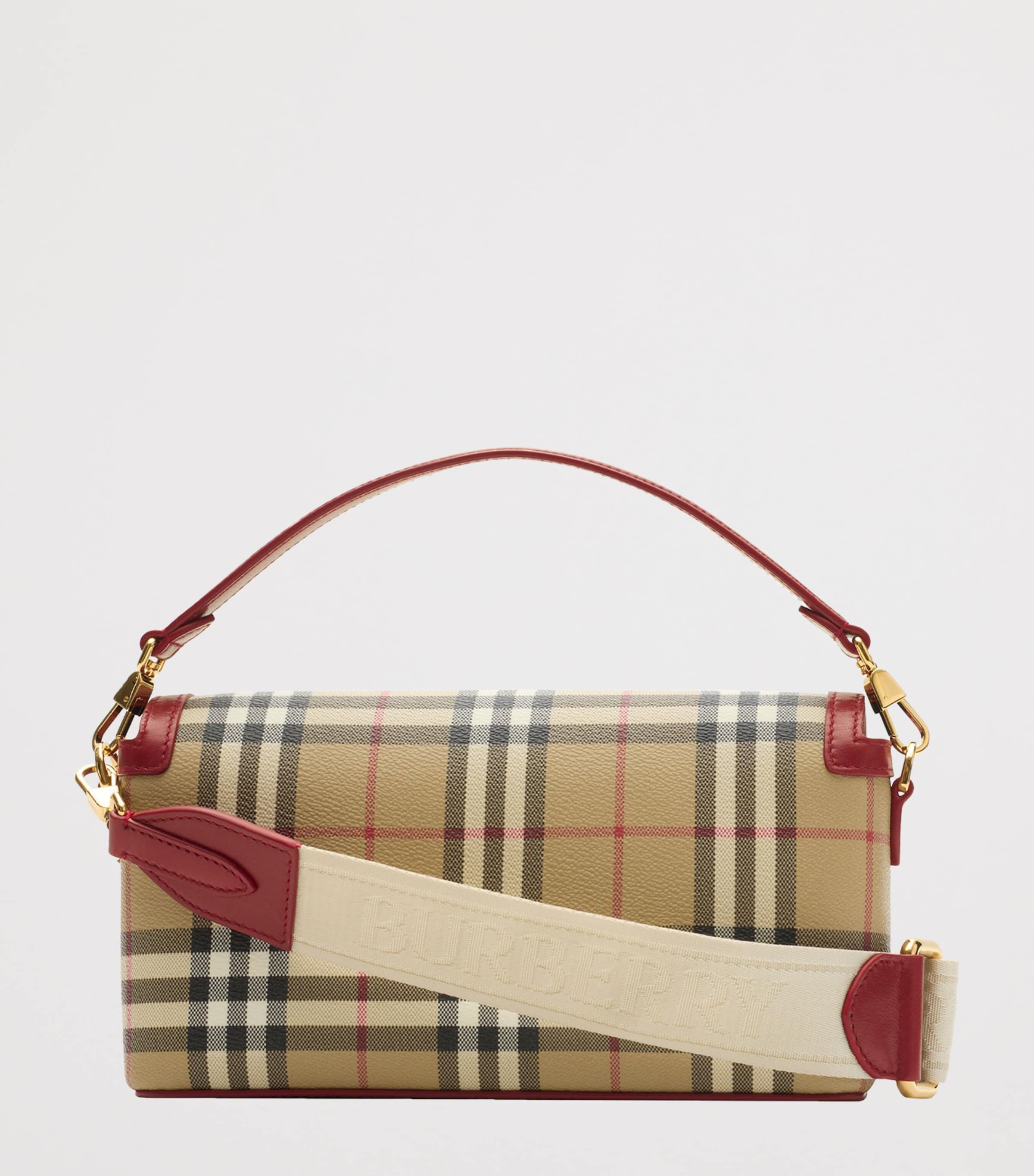 Check Note Top-Handle Bag VNTG CHKRUBY Image 2