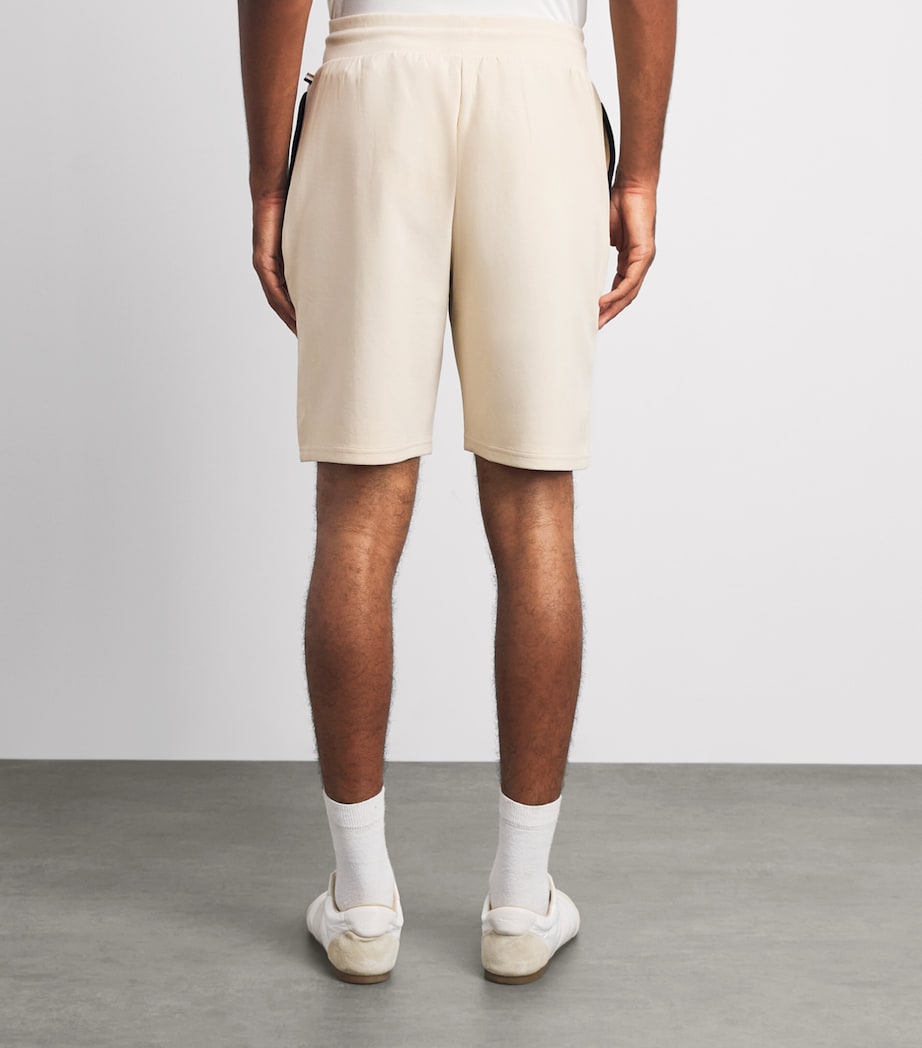 BOSS Mens Sense Sweatshorts Open White Image 5
