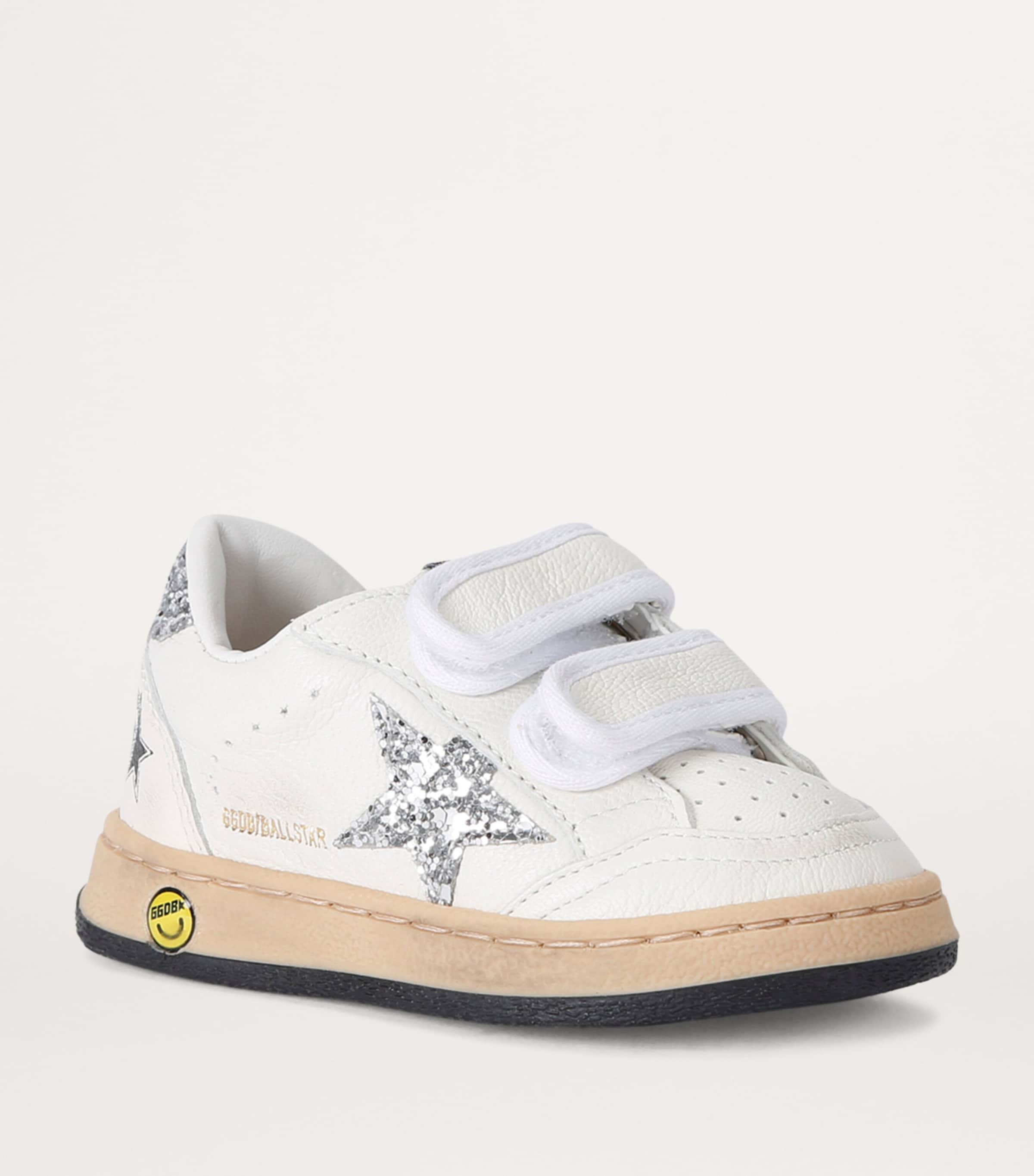 Leather Ball Star Sneakers WHITE/OTH Image 3