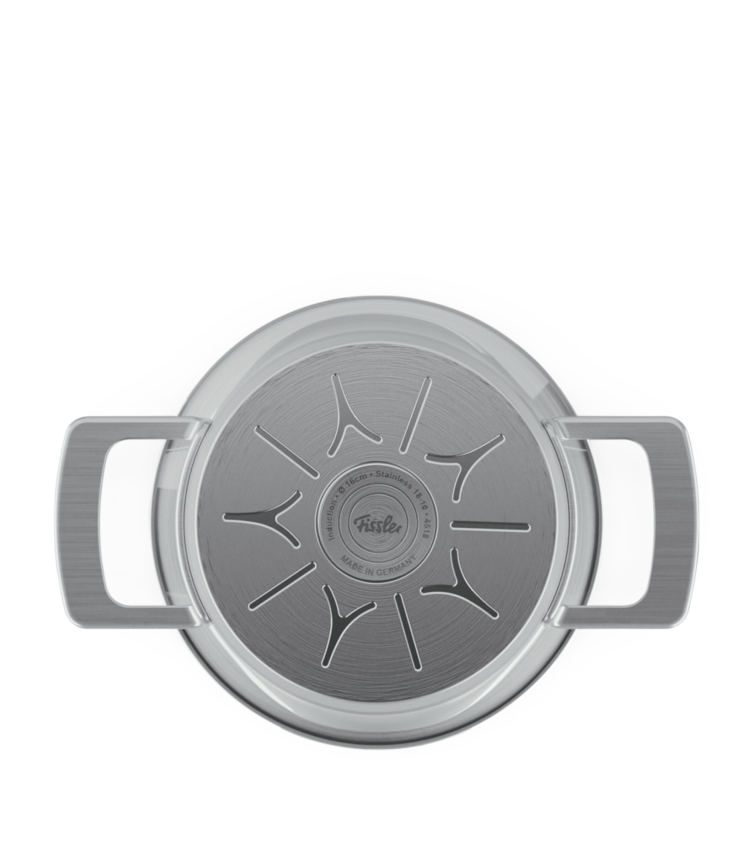 Fissler Stainless Steel Phi Stew Pot with Lid (16cm) Stainless Steel Image 2