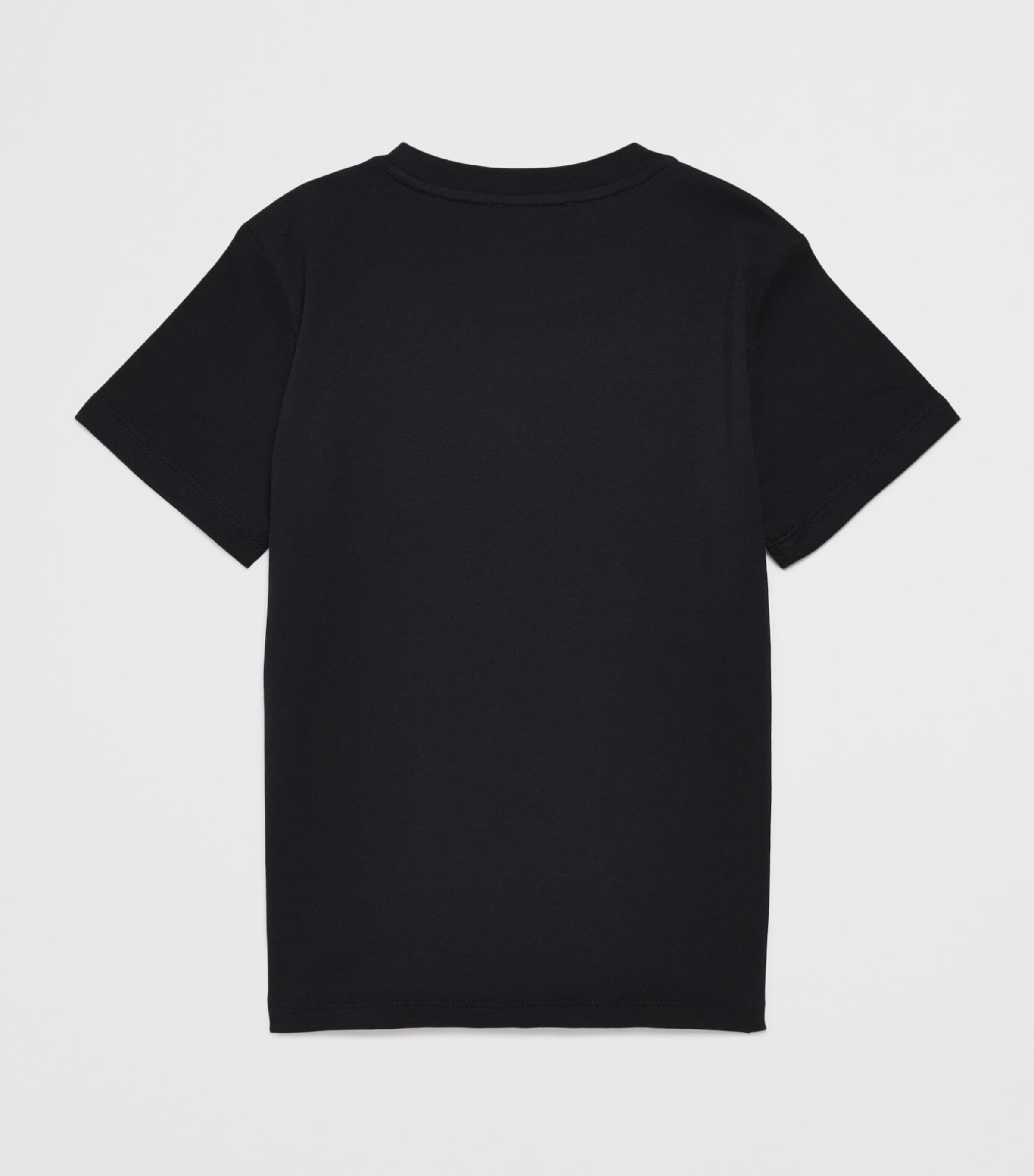 Cotton Monogram T-Shirt (4-16 Years) UB118 NAVY / WITH OF Image 2