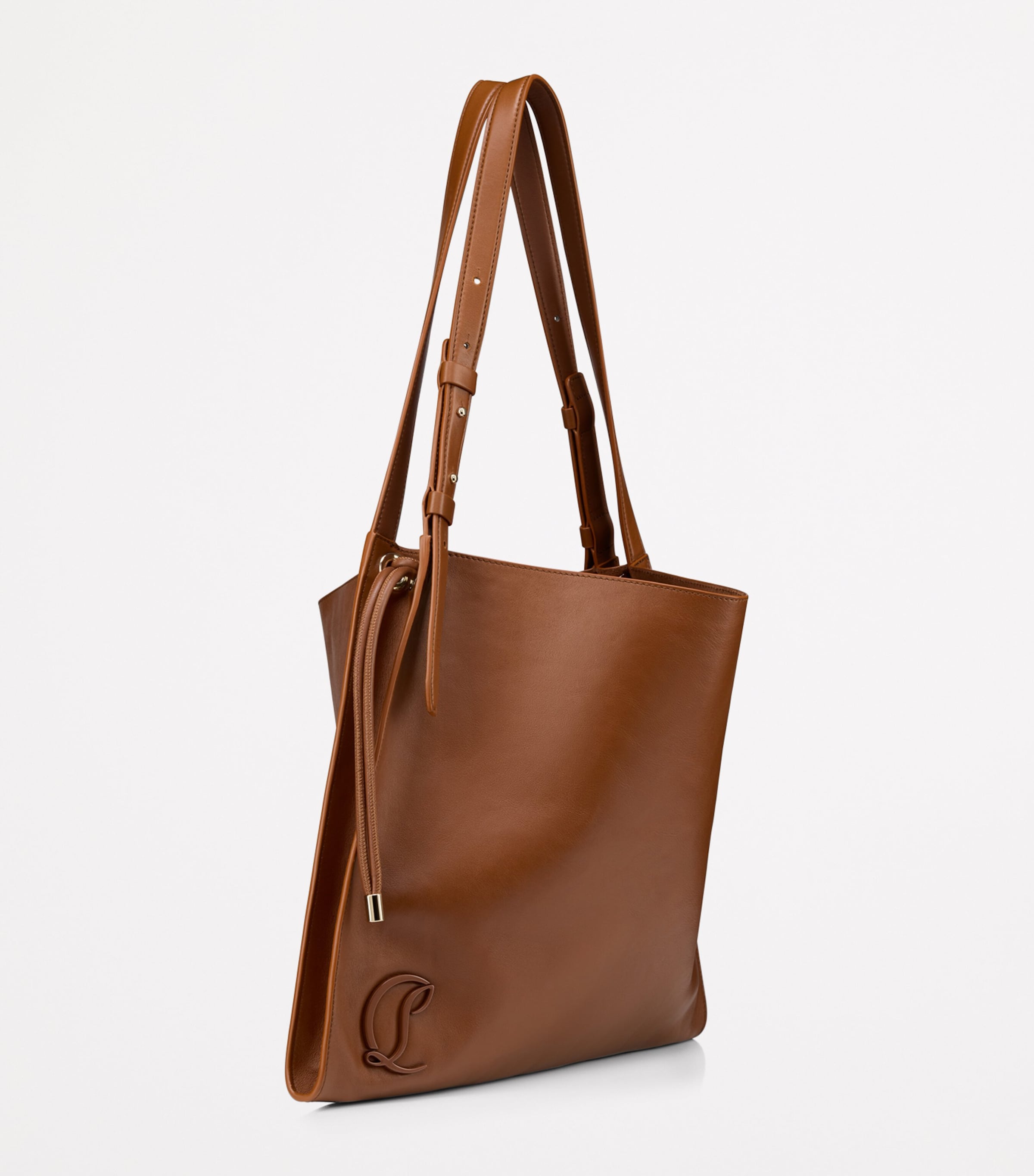 Small Baggy Leather Tote Bag BG71 Image 4