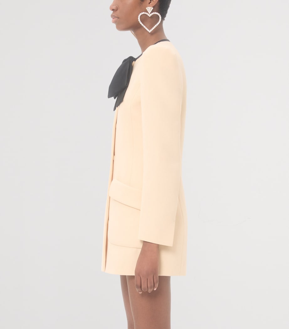 Wool Bow-Tie Jacket R8E Image 3