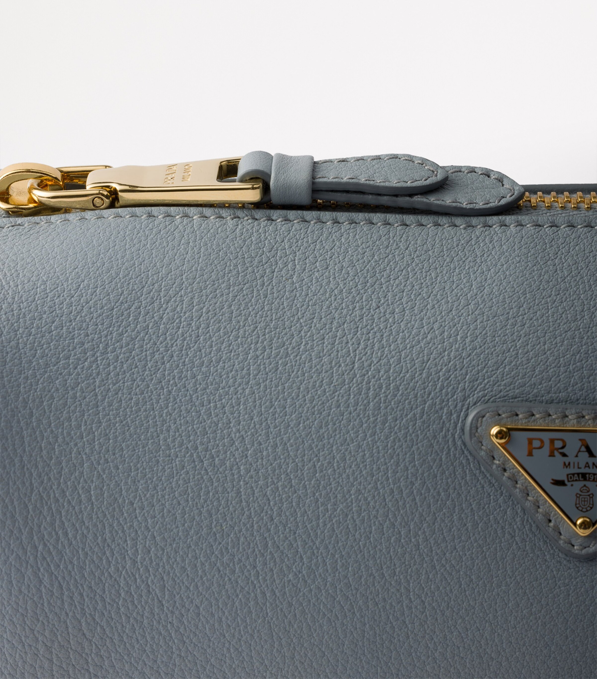 Leather Triangle Pouch F0384 Image 6