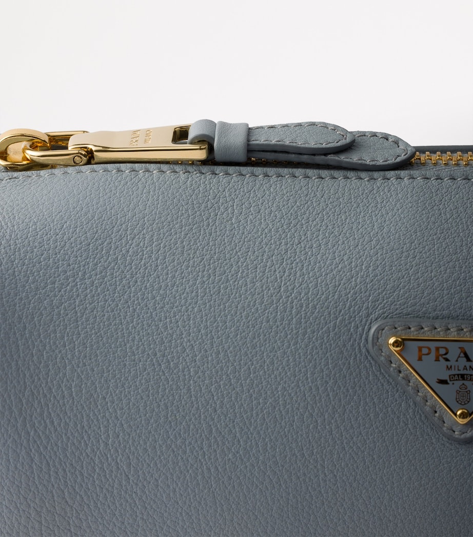 Leather Triangle Pouch F0384 Image 6