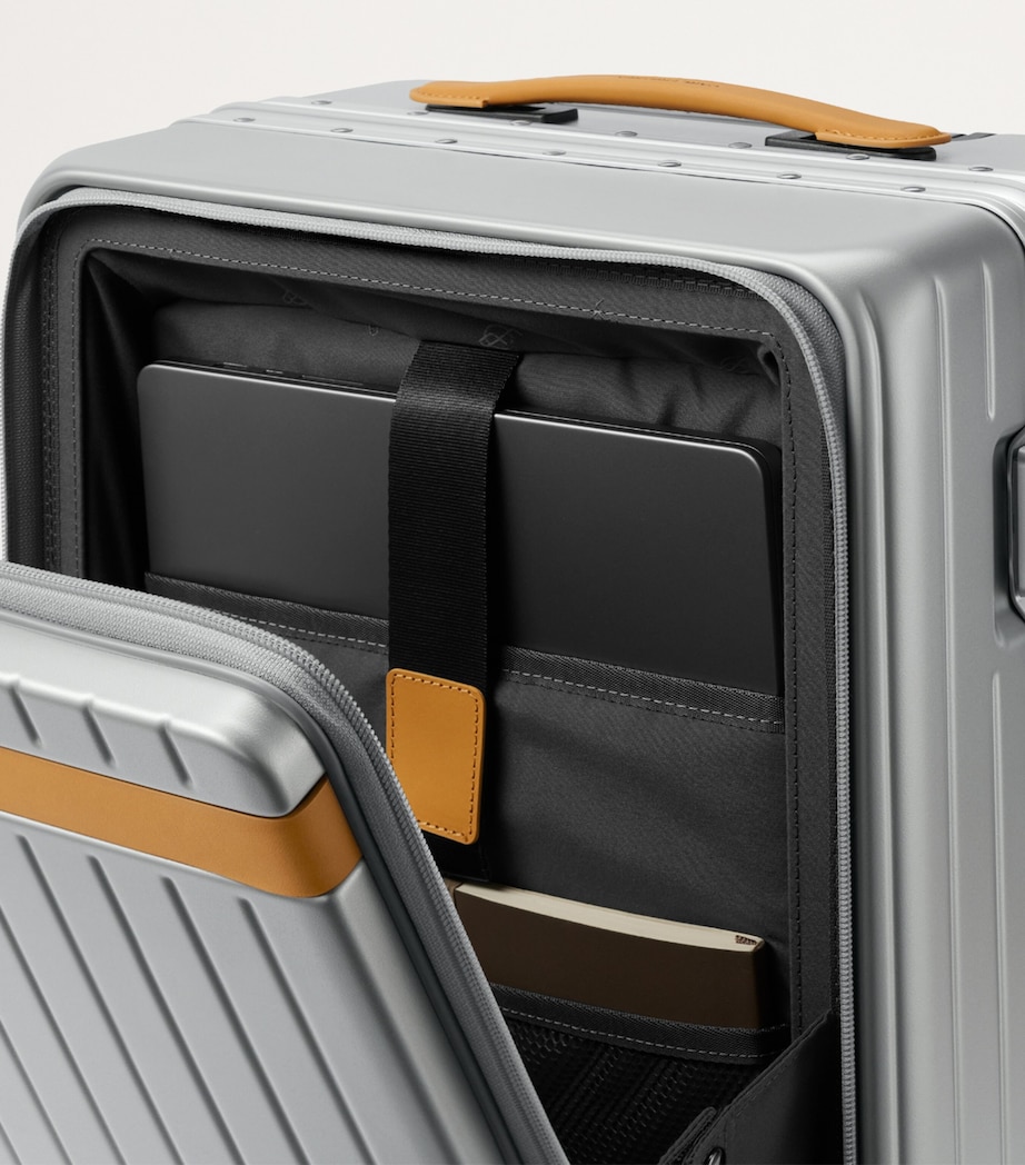The Carry-On Pro Suitcase (55cm) LIGHT GREY TAN Image 6