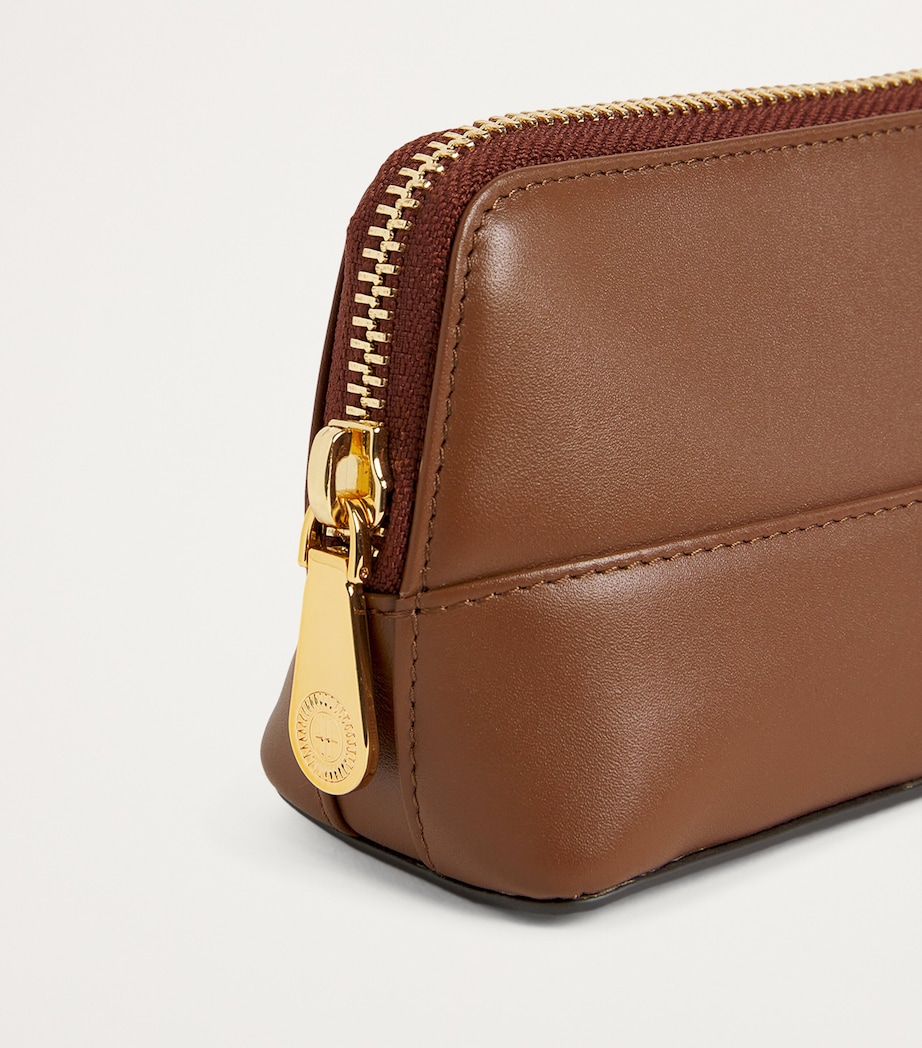 Leather Pencil Case TAN Image 4