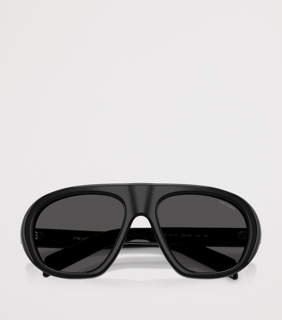Acetate Oversized Sunglasses 16K08Z Image 5