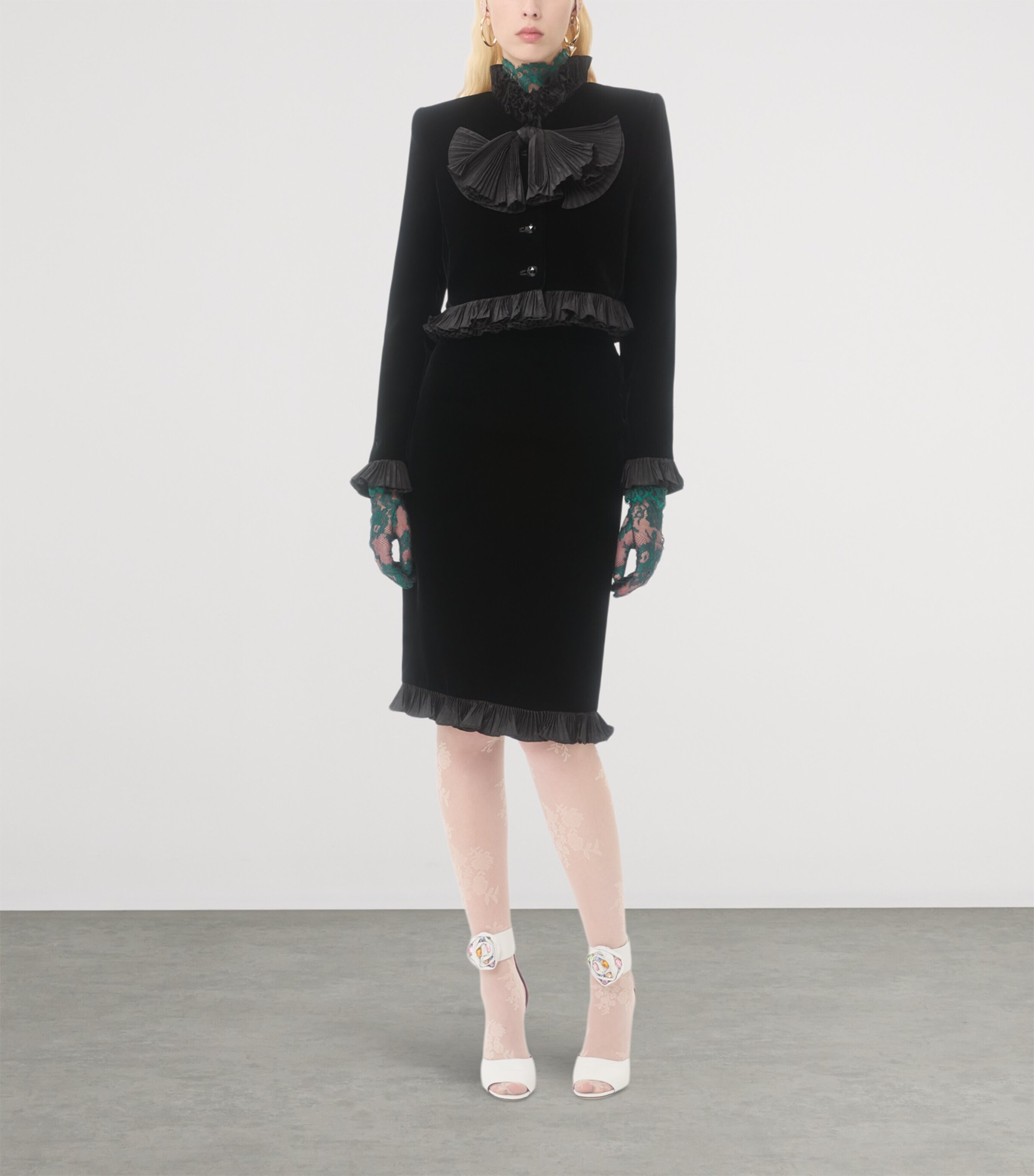 Lace Floral Top 392 Image 4