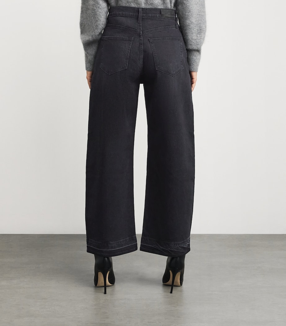 Arellia Ankle Barrel-Leg Jeans BLACK VOID Image 4